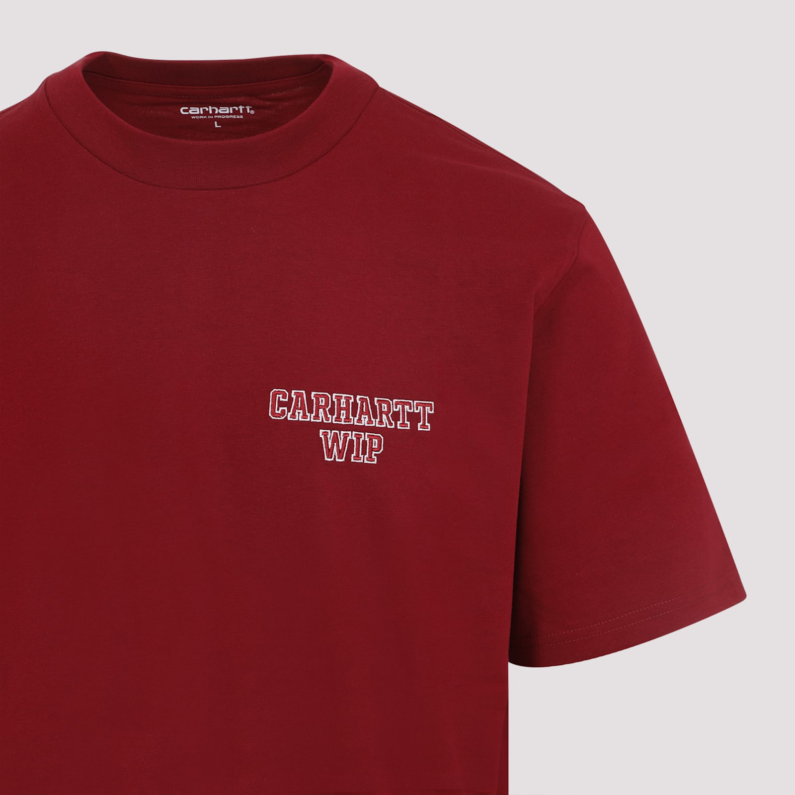 Carhartt Work In Progress Alumni Cotton Graphic T-shirt In Brown