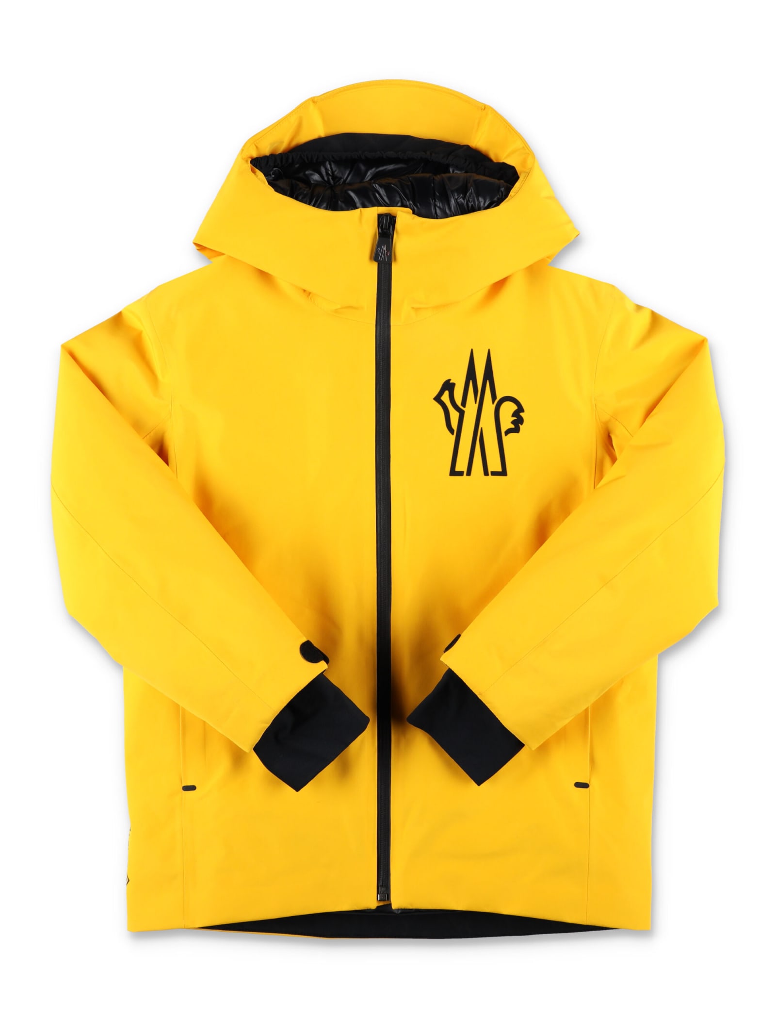 Shop Moncler Mariond Ski Jacket In Yellow