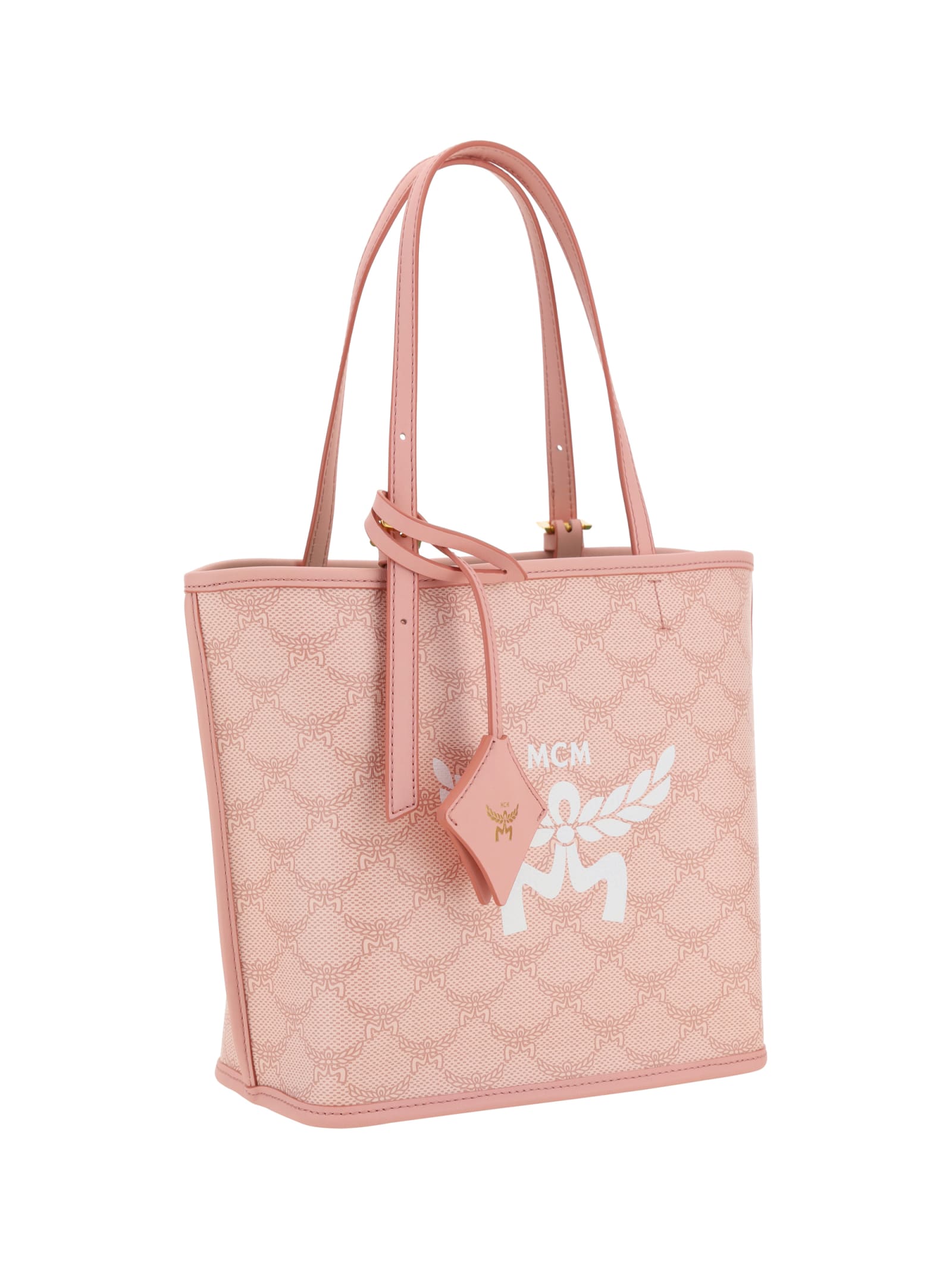Mcm Laurel Shoulder Bag In Pink
