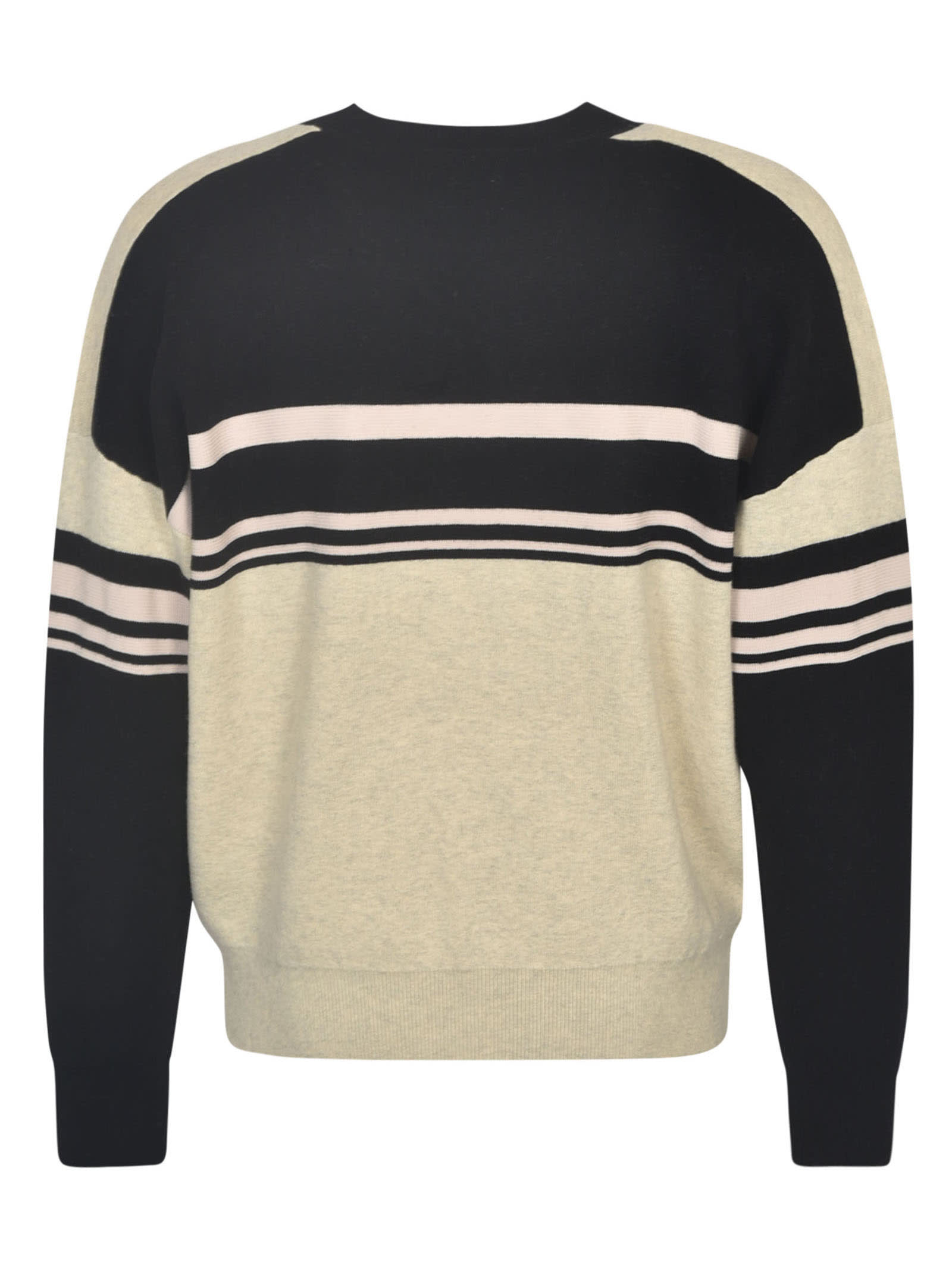 Shop Isabel Marant Logo Chest Sweater In Black