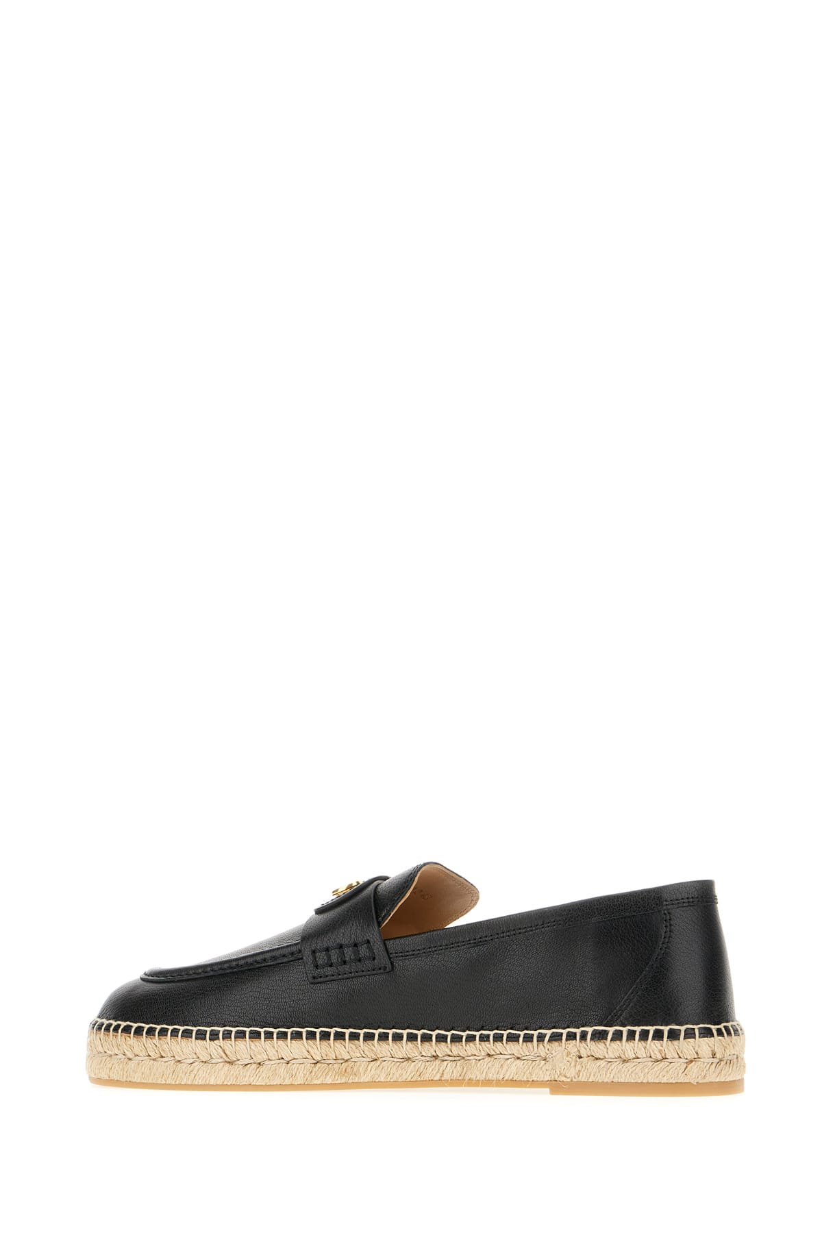 Valentino Leisure Flows Suede Espadrilles In Nero