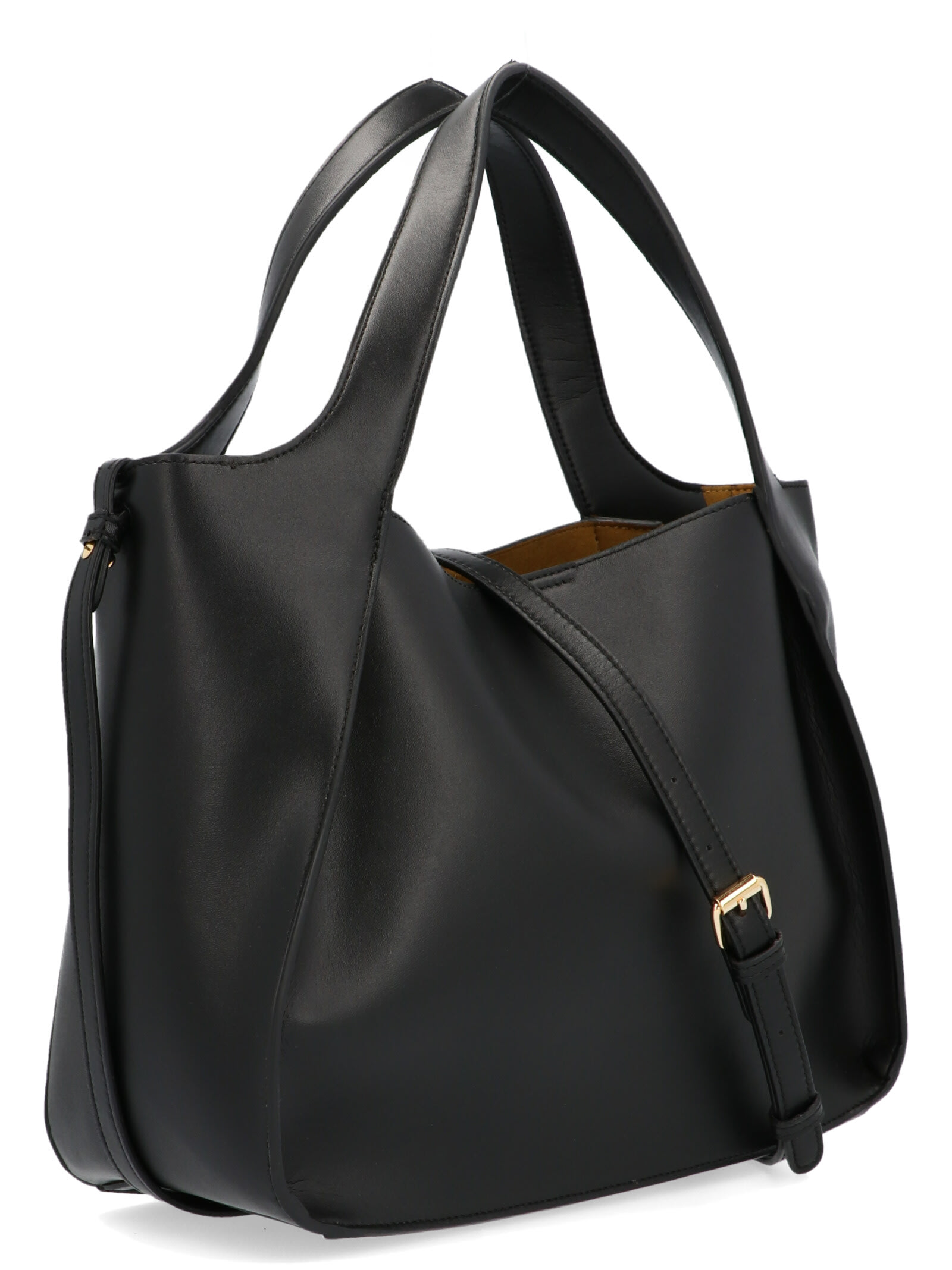 Stella Mccartney The Logo Bag Bag In Black