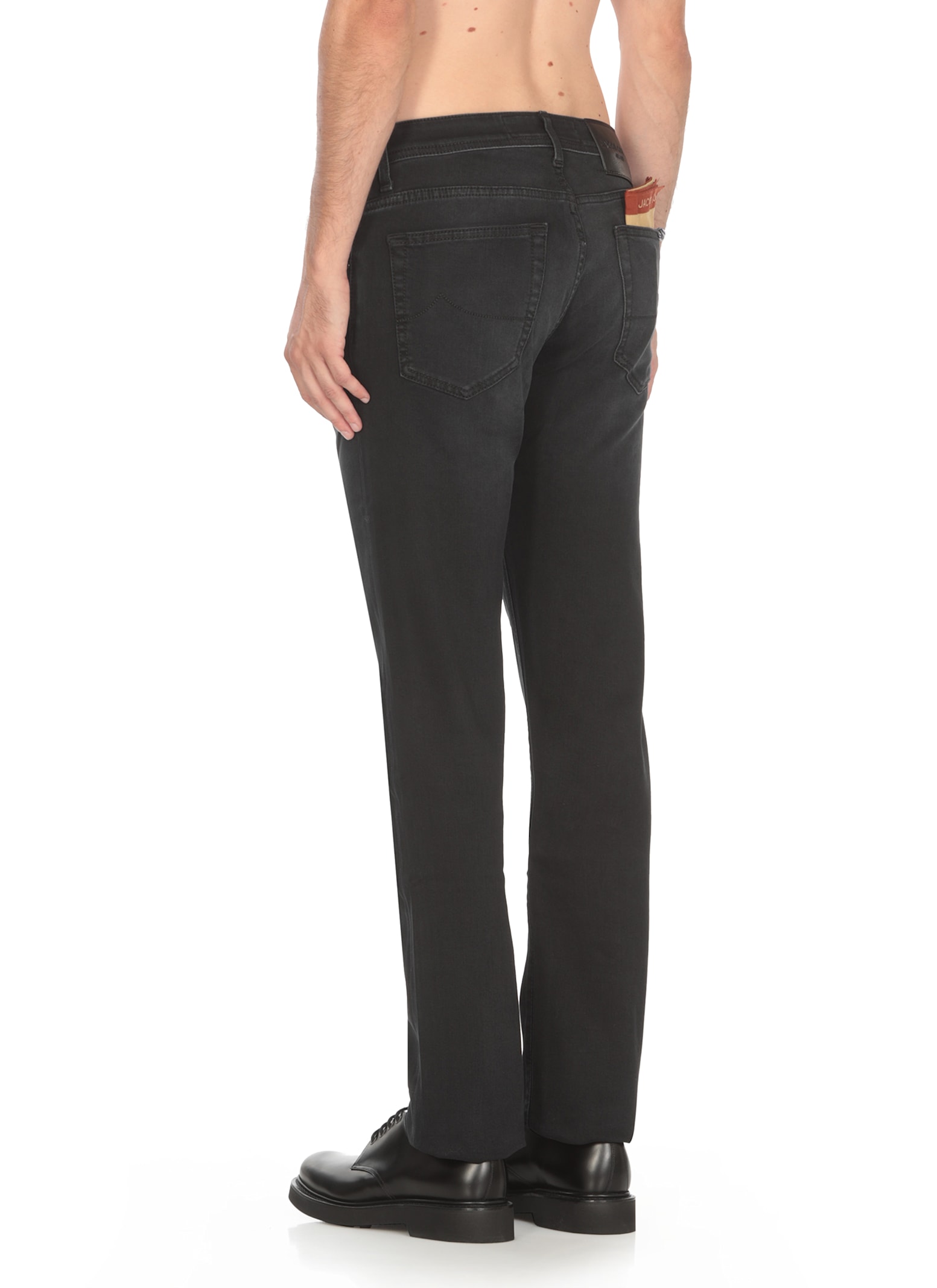 Shop Jacob Cohen Nick Jeans In Black