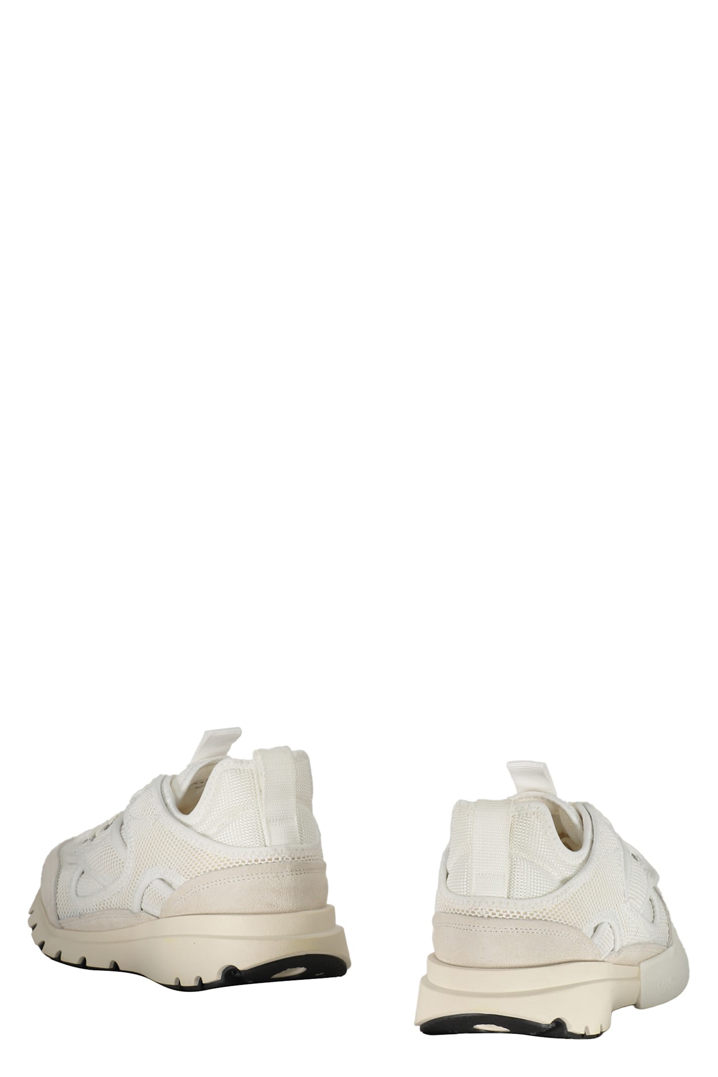 Oamc Fabric Low-top Sneakers In White