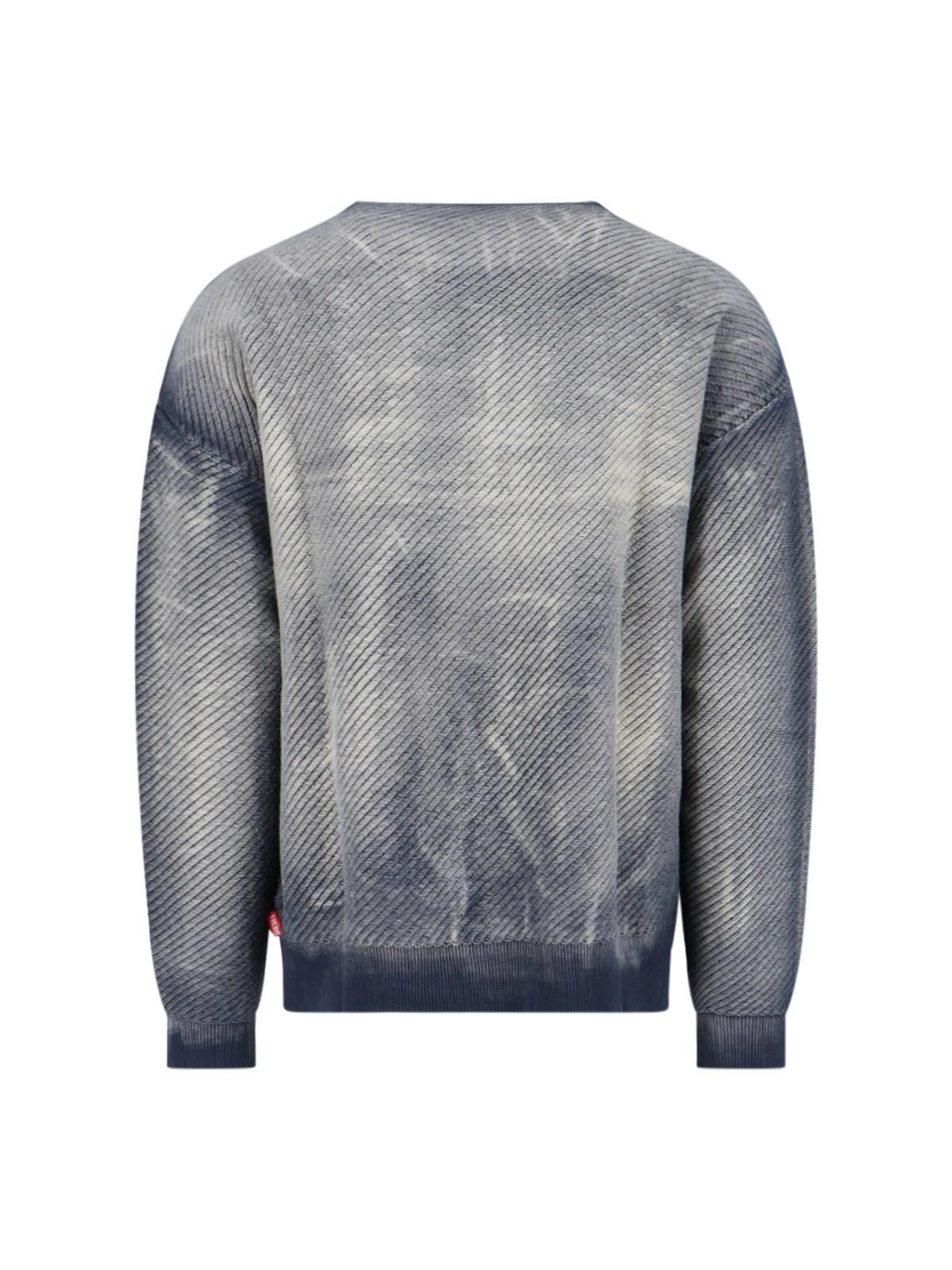 Shop Diesel Frayed Sweater In At