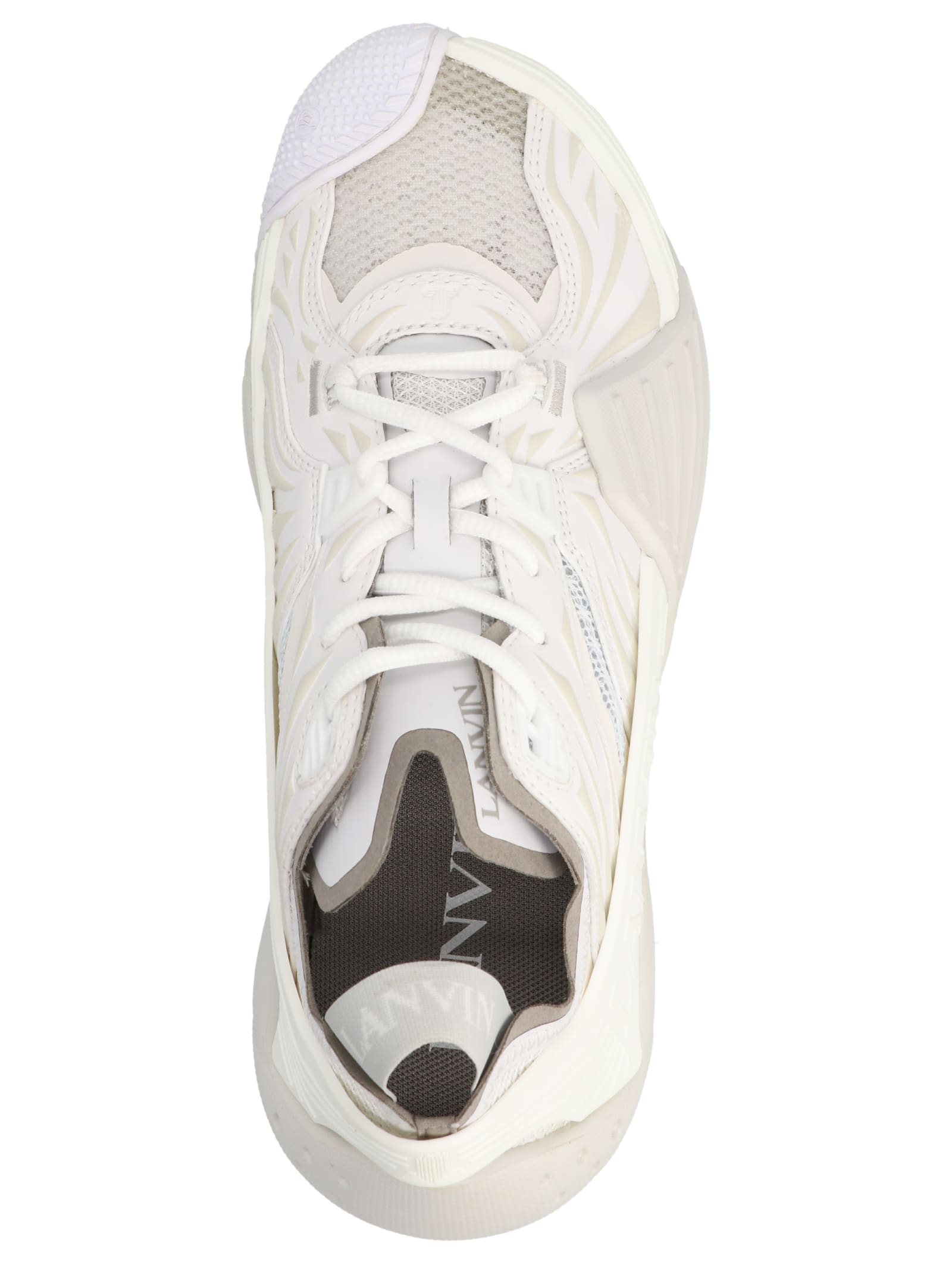 Shop Lanvin Flash-x Sneakers In White