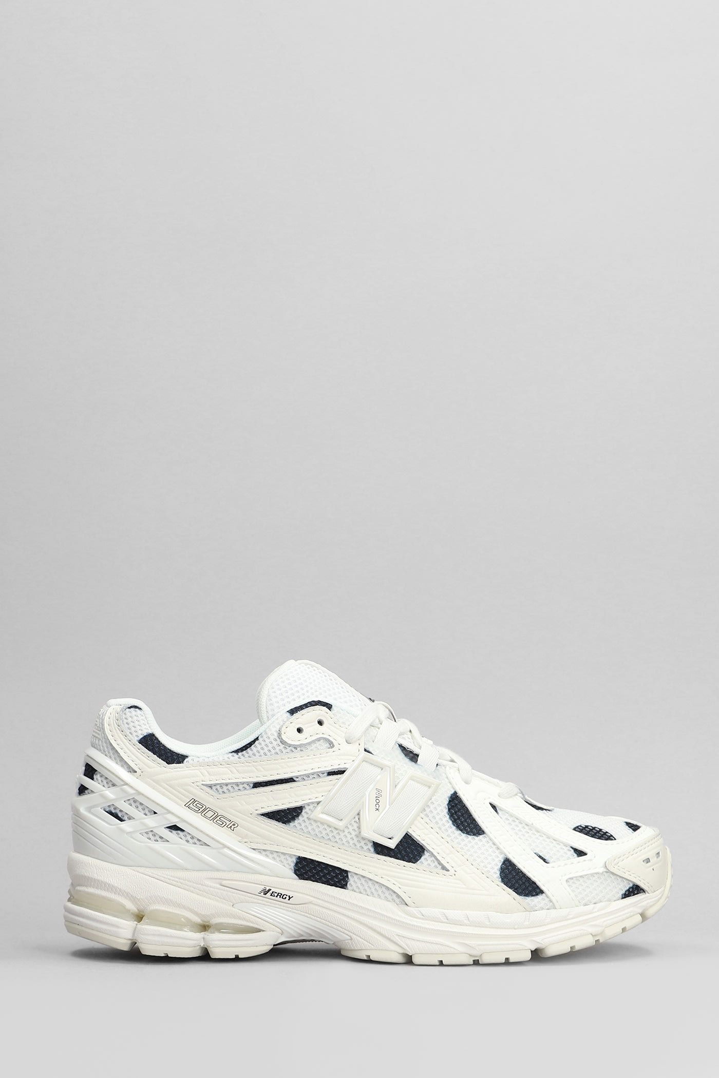 Shop New Balance 1906r Sneakers In White Leather And Fabric