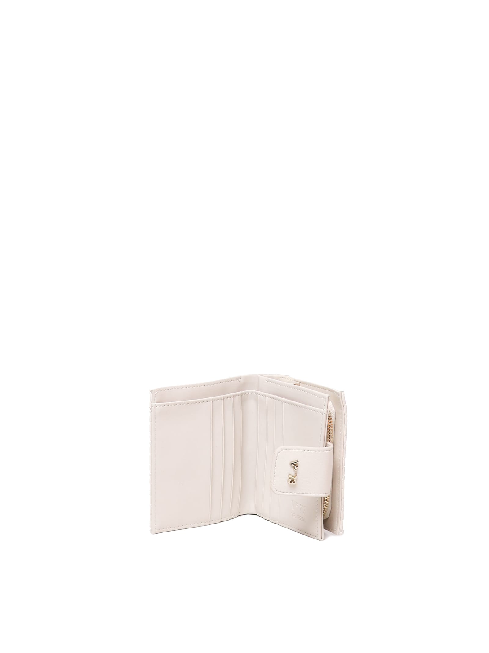 V73 Margaret Wallet In Ecoleather In White