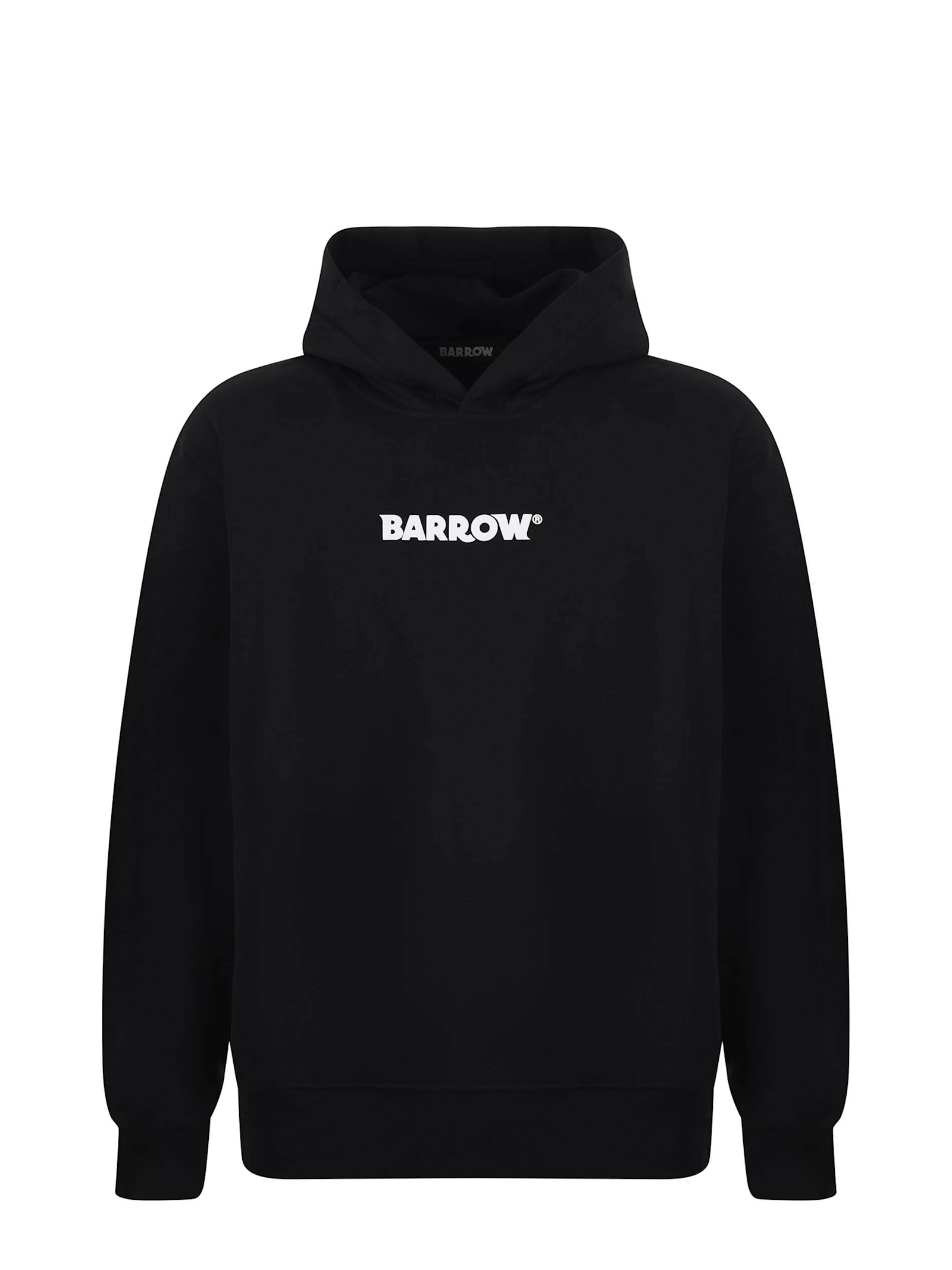 Shop Barrow Hoodie In Cotton In Black