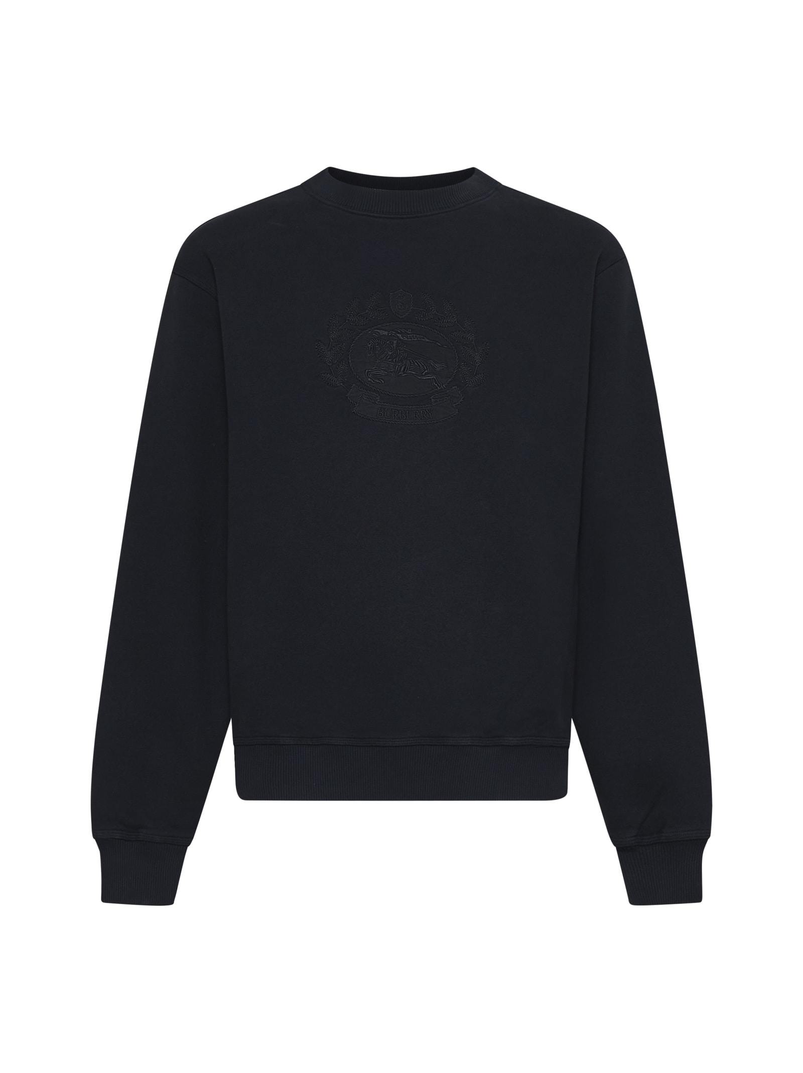 Shop Burberry Sweater In Nero