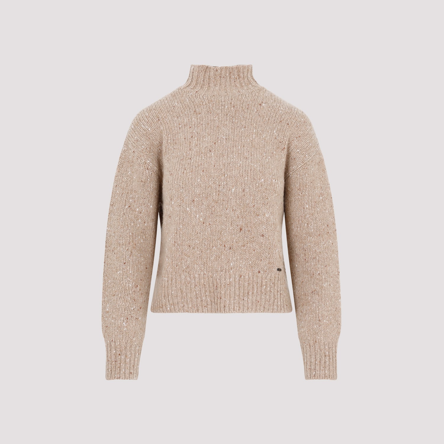 Shop Akris Cashmere Sweater In Camel