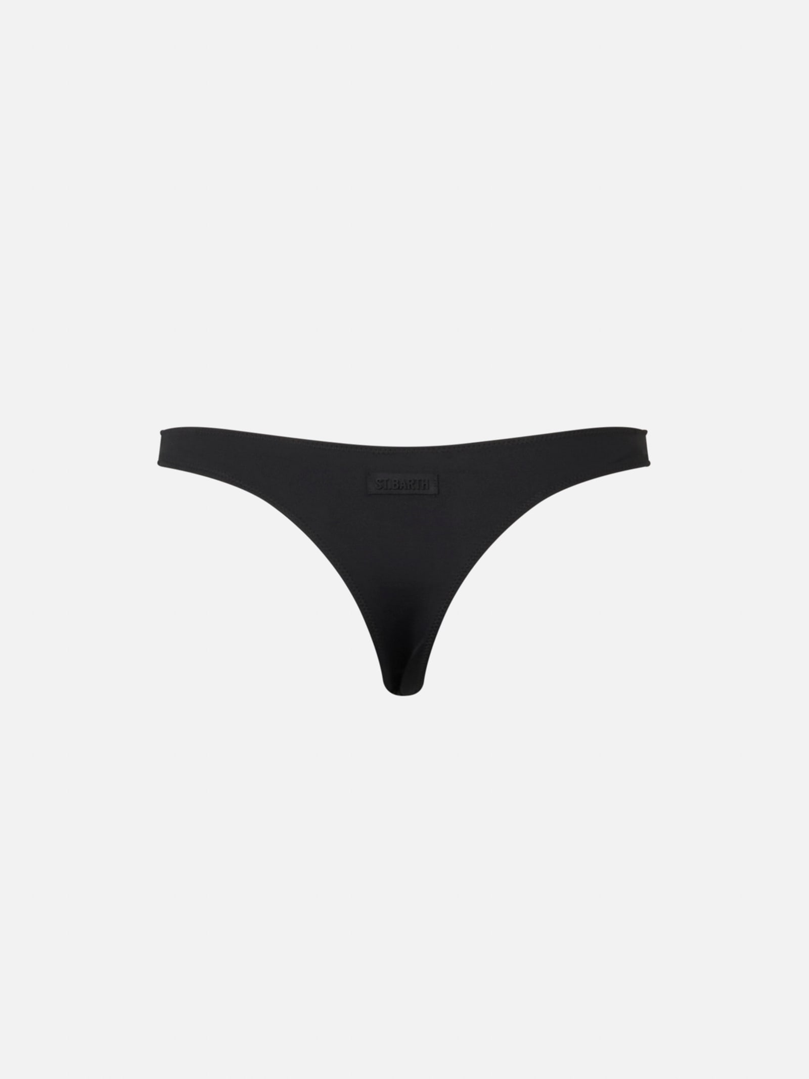Mc2 Saint Barth Cheekiest Bottom Closed In Black