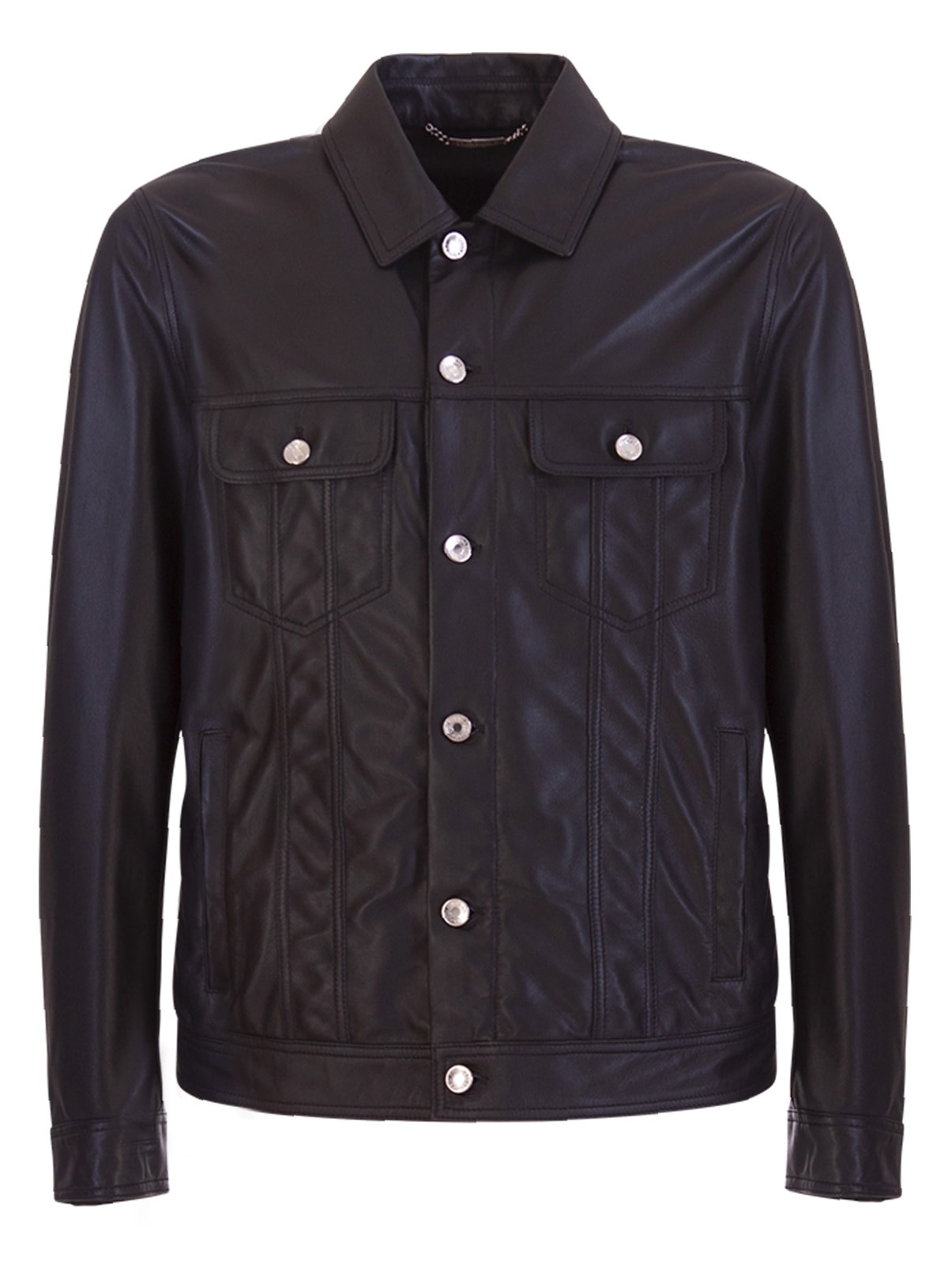Dolce & Gabbana Polished-finish Long-sleeve Jacket