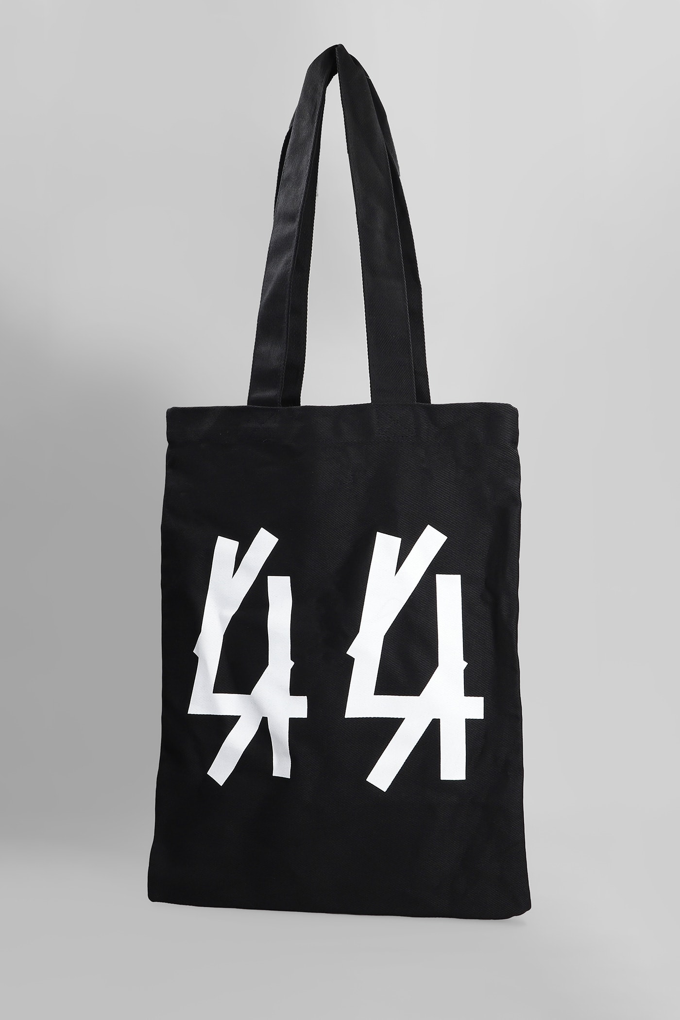 44 Label Group Tote In Black Cotton In Black