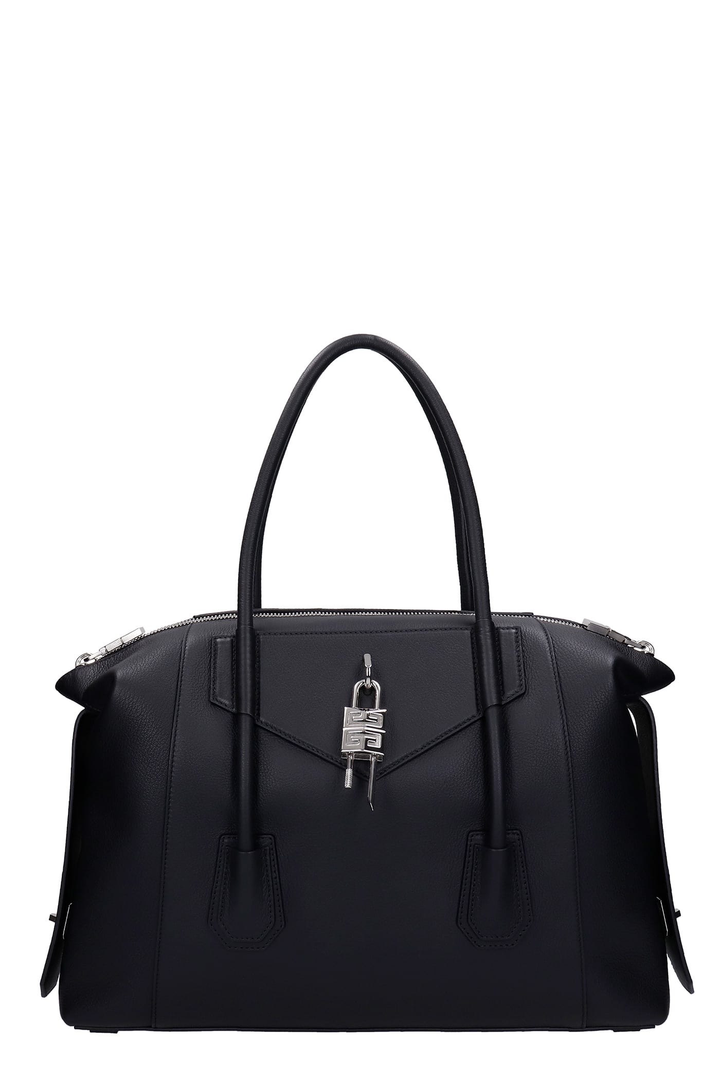 Givenchy Ant Soft Bag Hand Bag In Black Leather