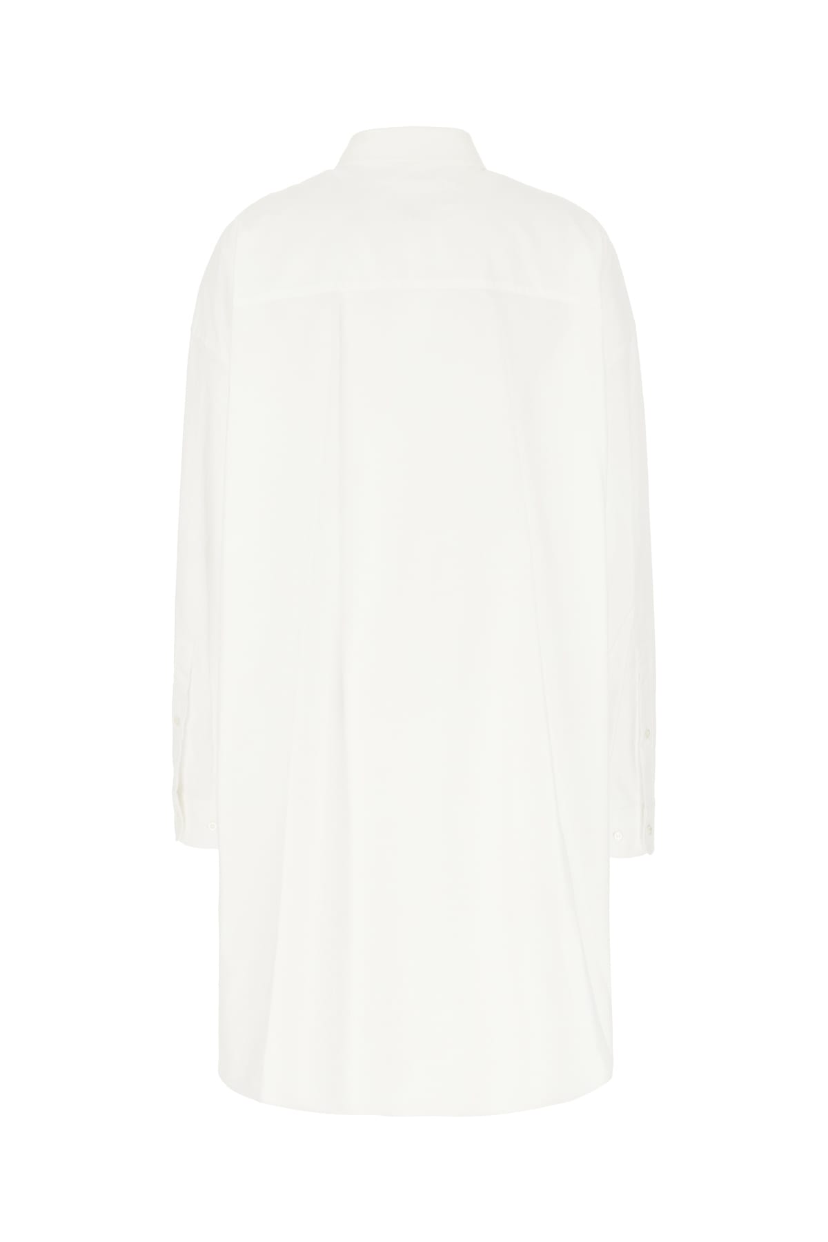 Shop Maison Margiela White Cotton Shirt In Opticalwhite