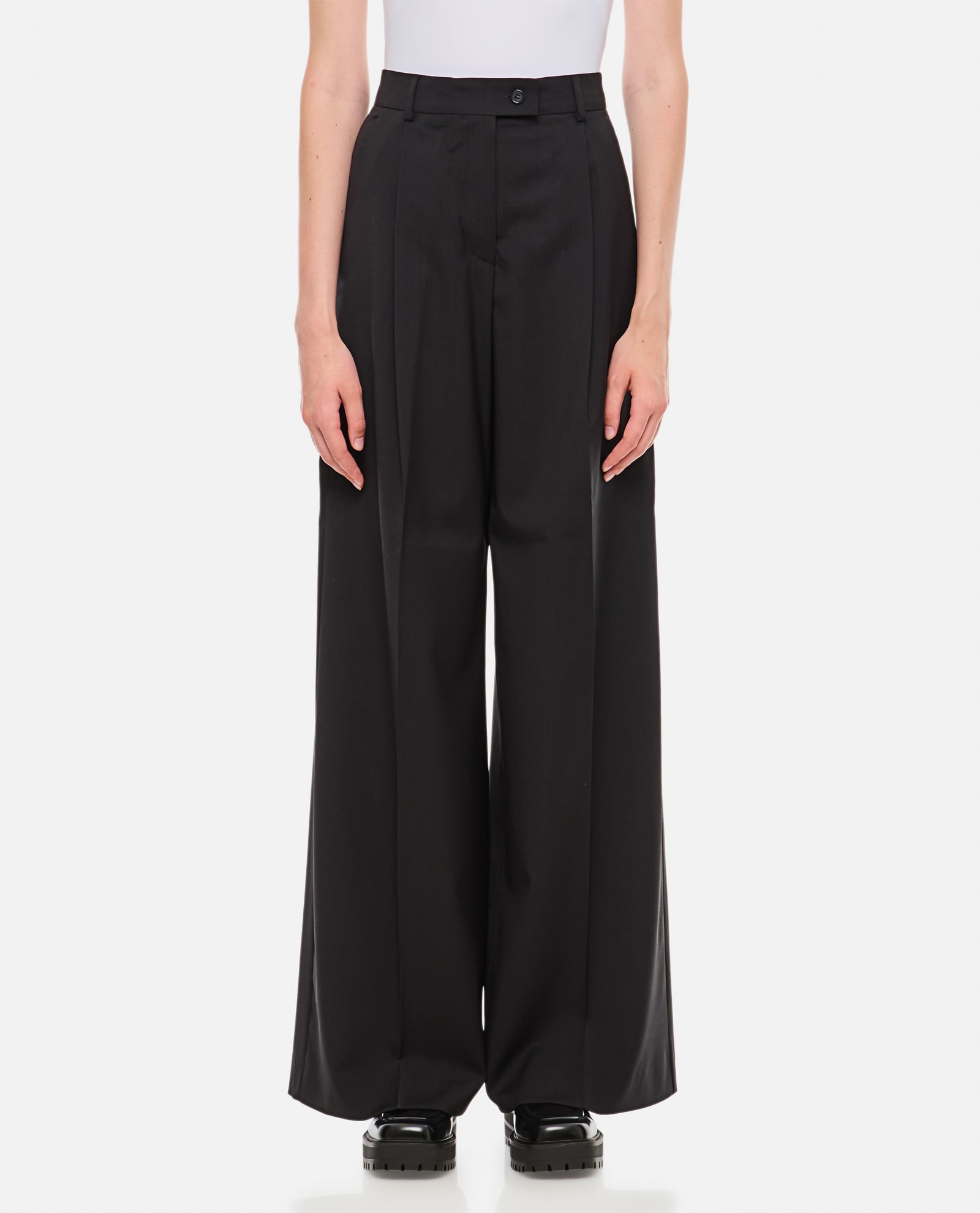 Shop Sportmax Vela Cropped Pants