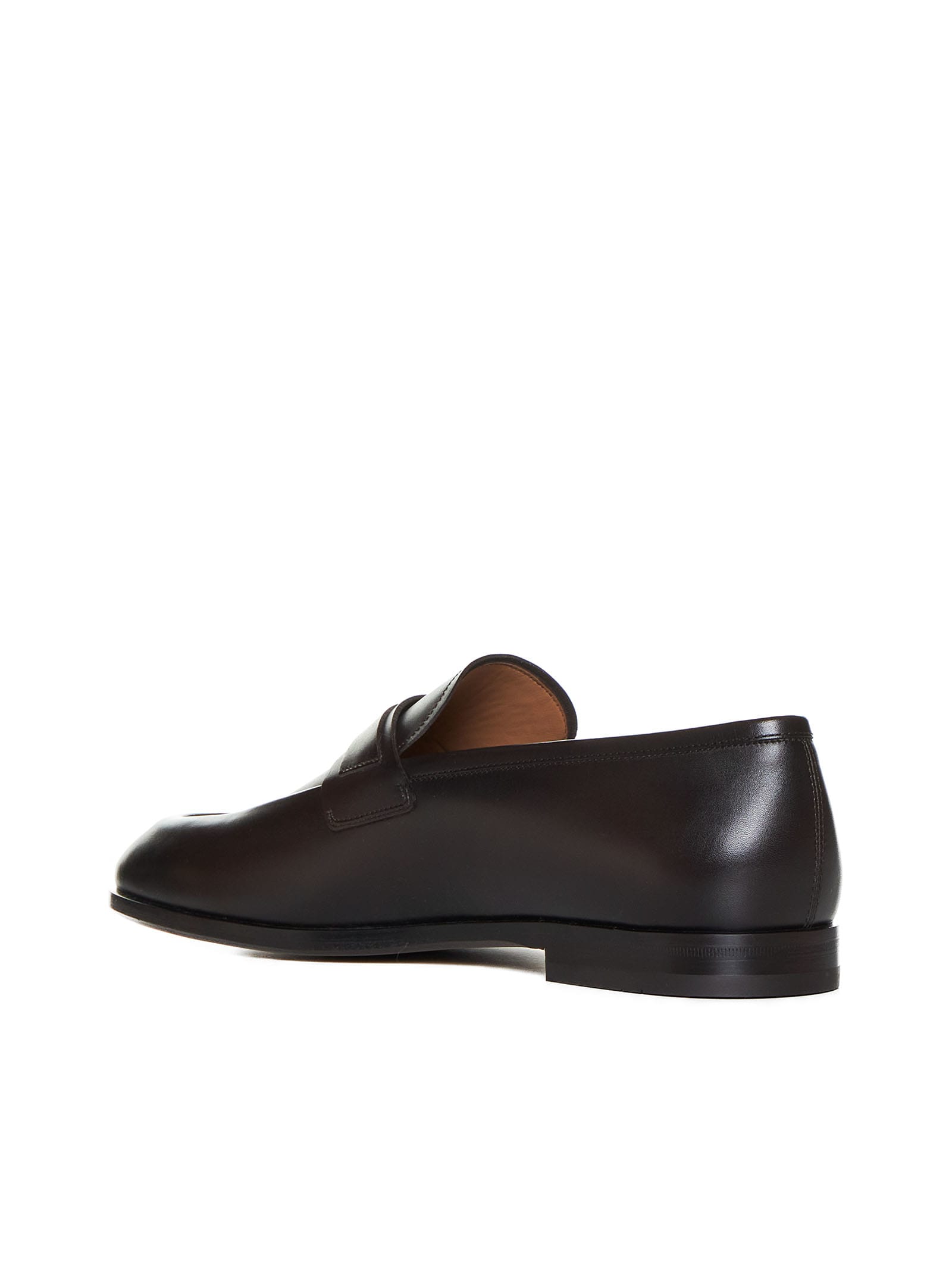 Shop Ferragamo Loafers In T.moro || New Biscotto || New