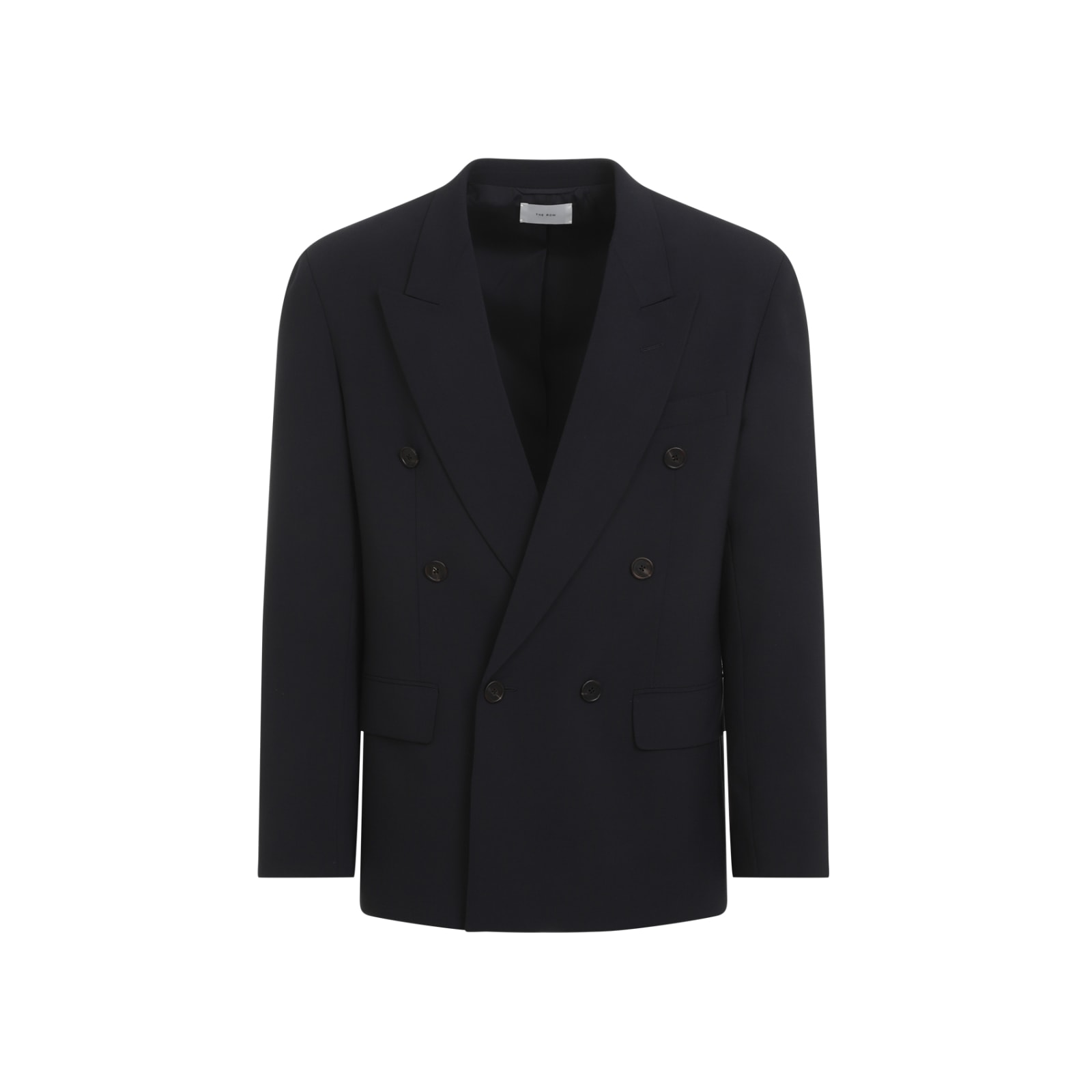 Shop The Row Marri Jacket In Drn Dark Navy