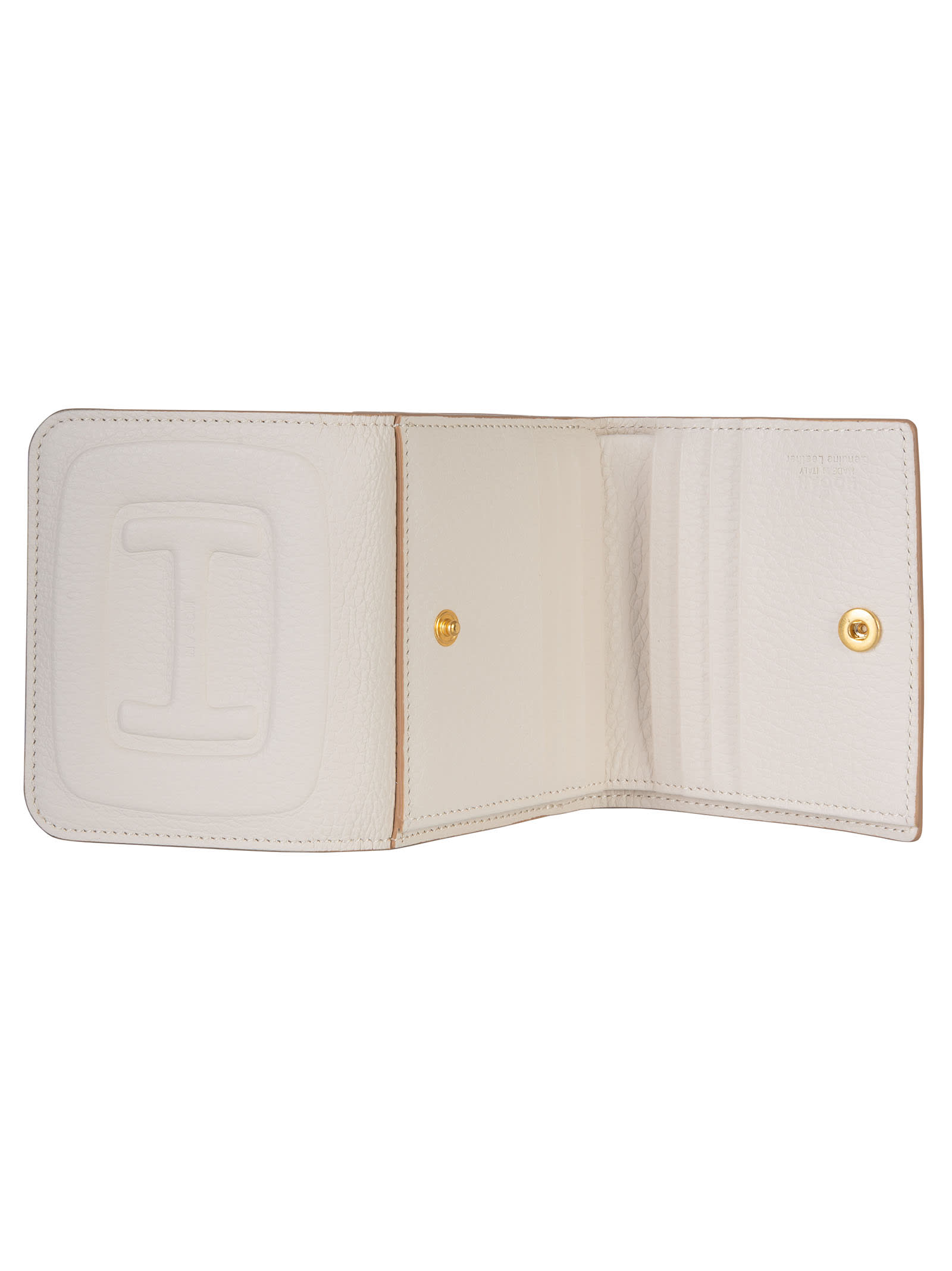 Triple Bi-fold Buttoned Wallet