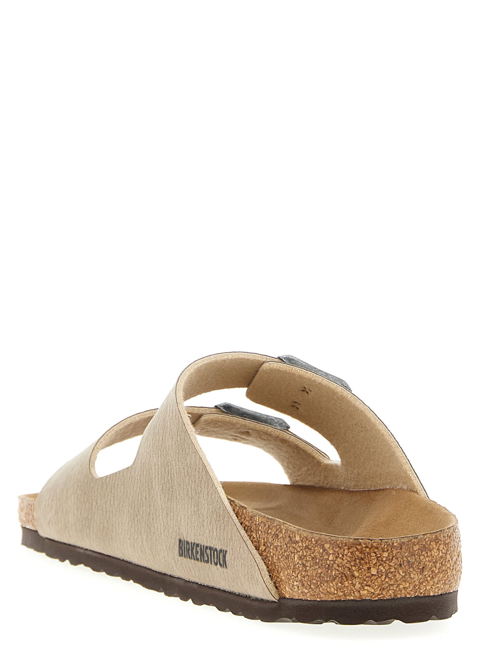 Birkenstock Arizona Bs - Vegan Sandals In Gray