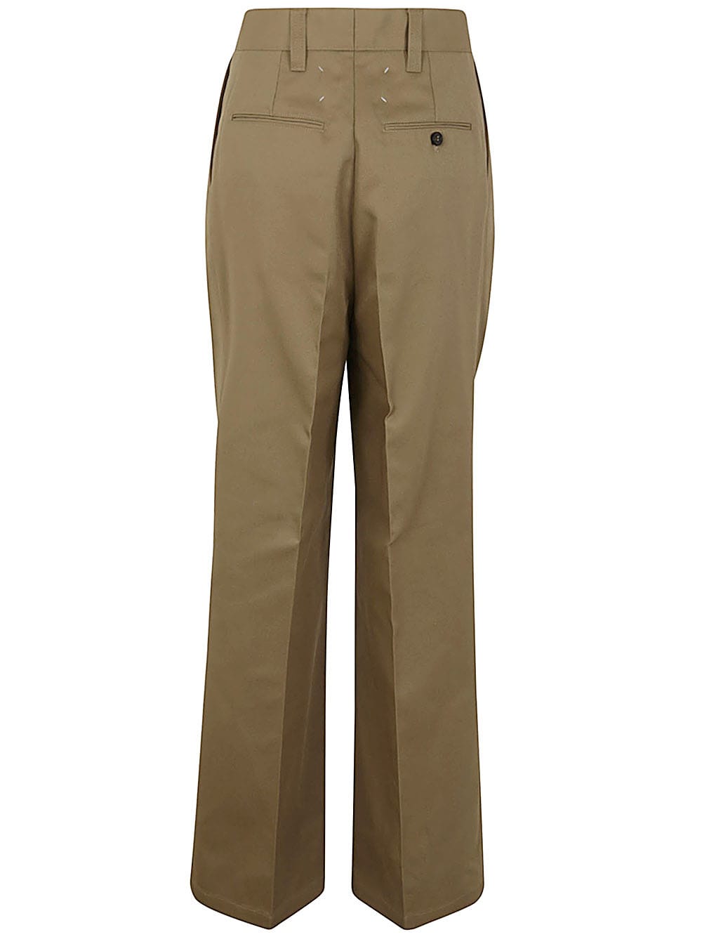 Shop Maison Margiela Pants In Beige