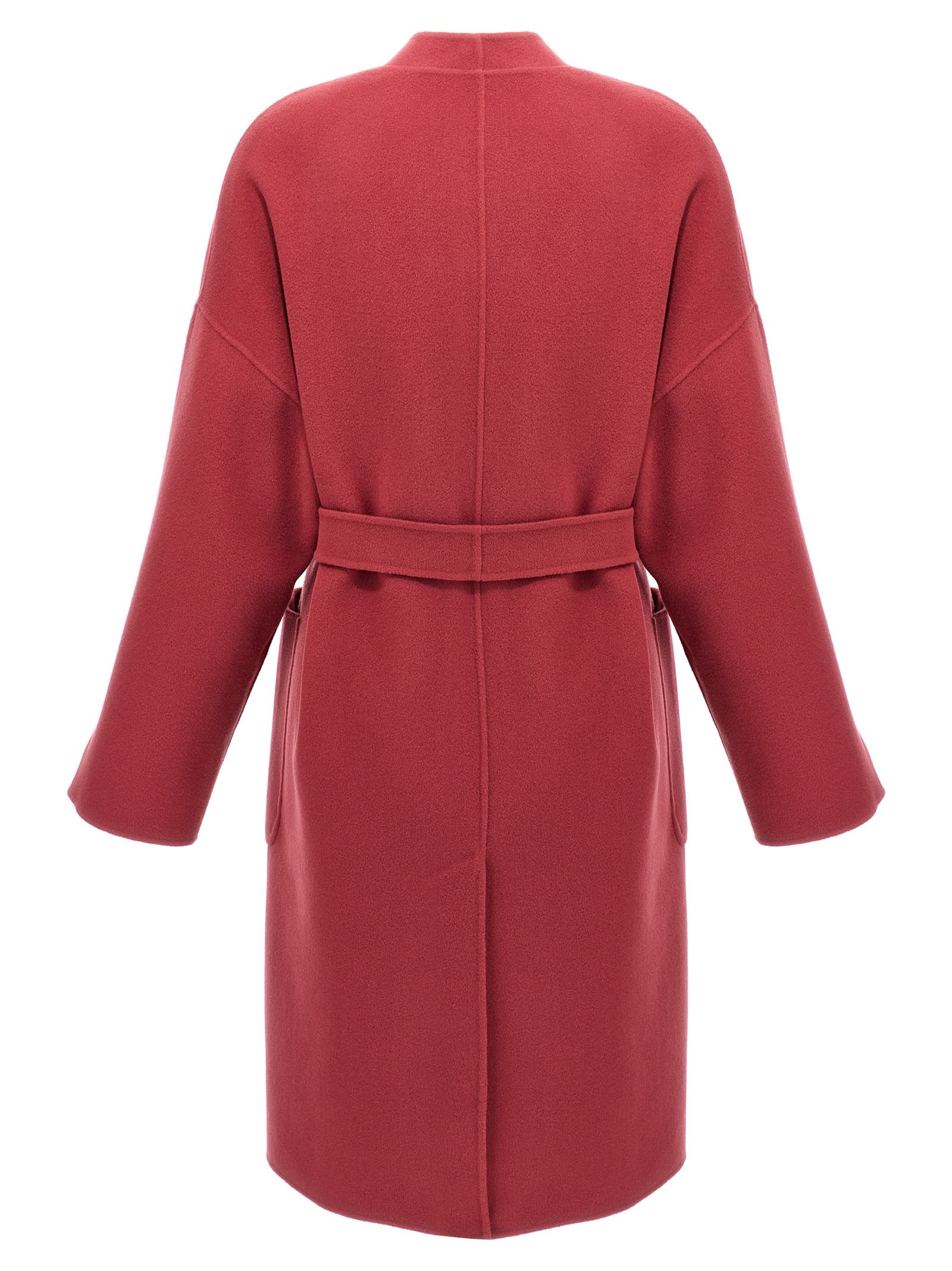 Weekend Max Mara Eris Coats And Trench Coats Fuchsia In Fuchsia