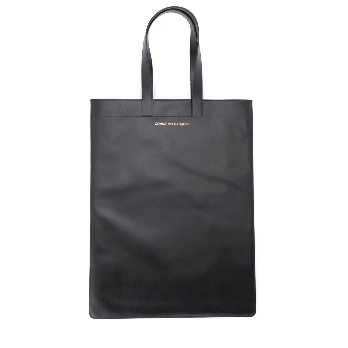 Comme des Garçons Wallet Comme Des Garçons Shopping Bag In Black Leather