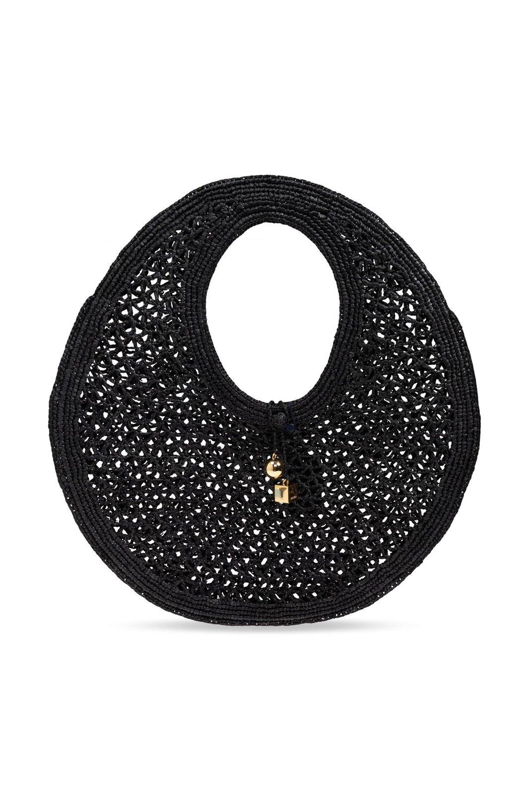 Le Rond Spiaggia Charm Detailed Shoulder Bag