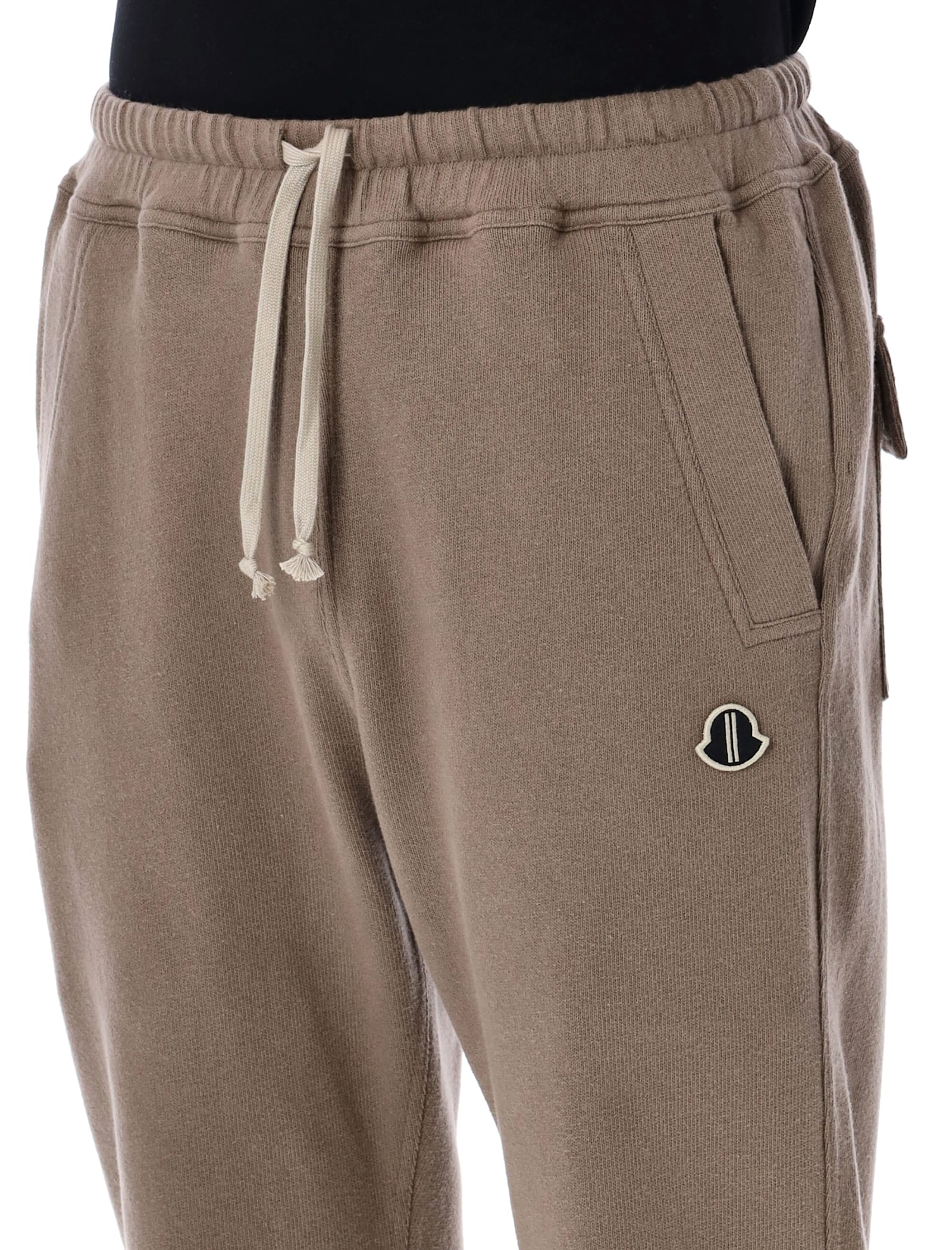 Shop Moncler Genius Joggers In Dust