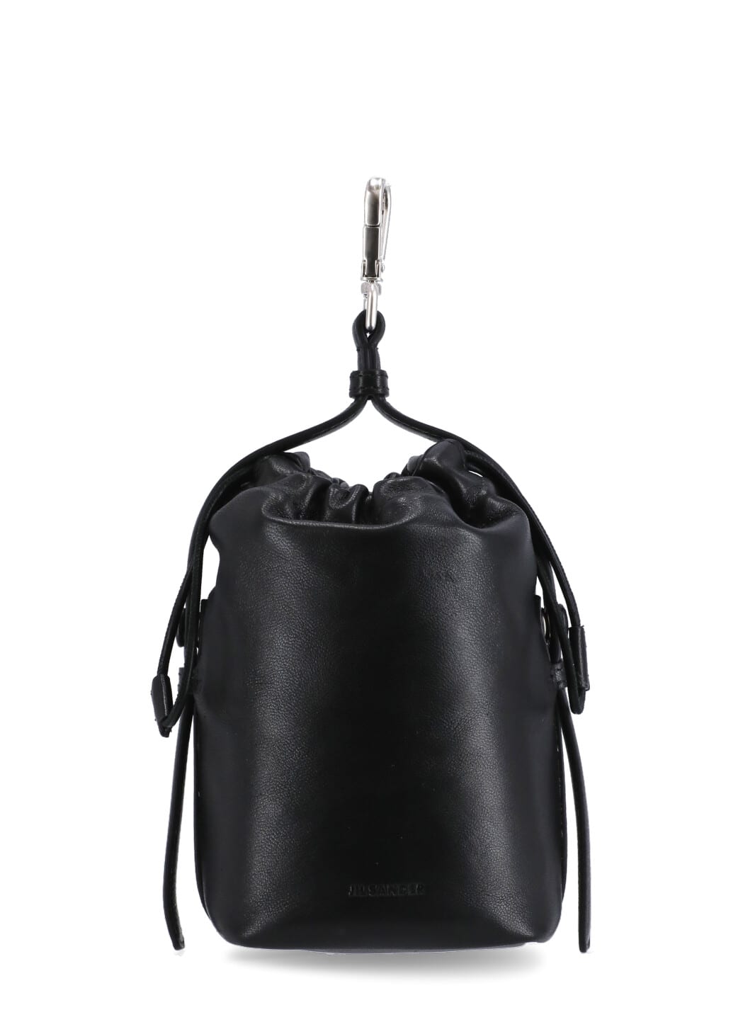 Jil Sander Clutch Bag With Hook And Drawstring