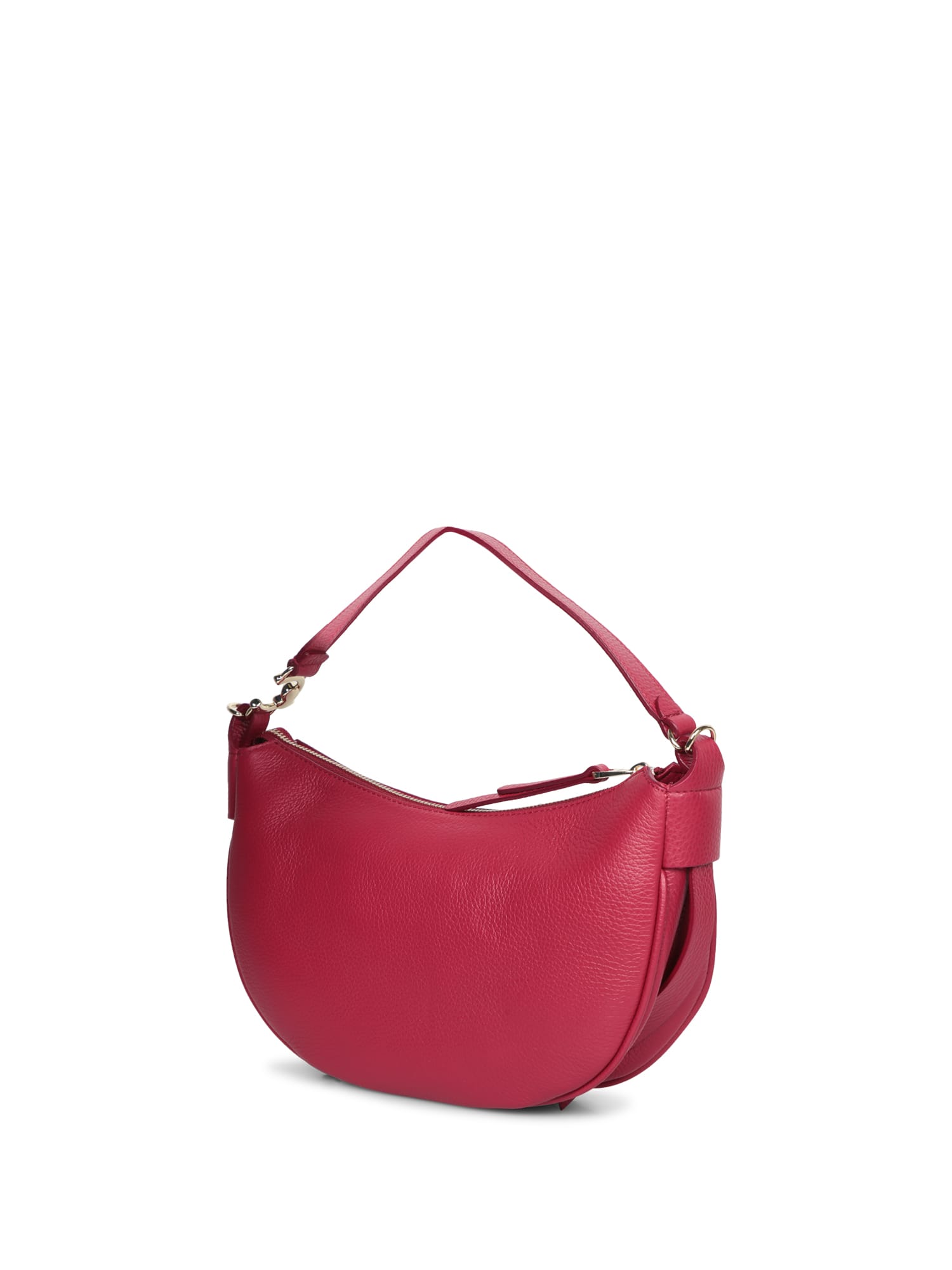 Shop Coccinelle Ceasy Hobo Mini Sangria Bag In Bordeaux