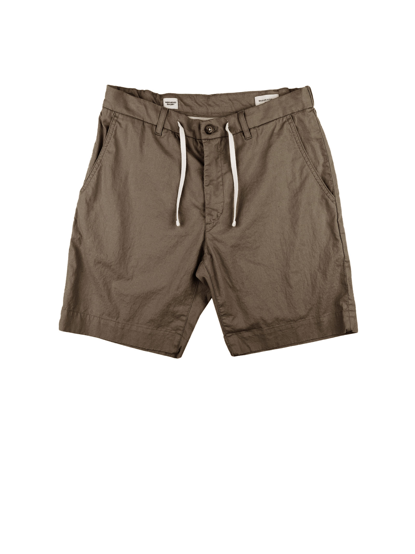 Brooksfield Bermuda Shorts With Belt Loops At The Waist