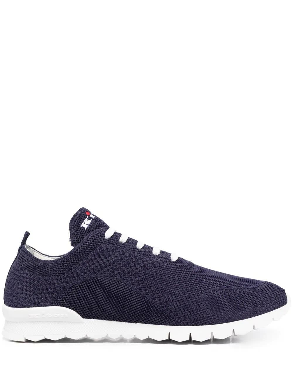 KITON NAVY BLUE FIT RUNNING trainers