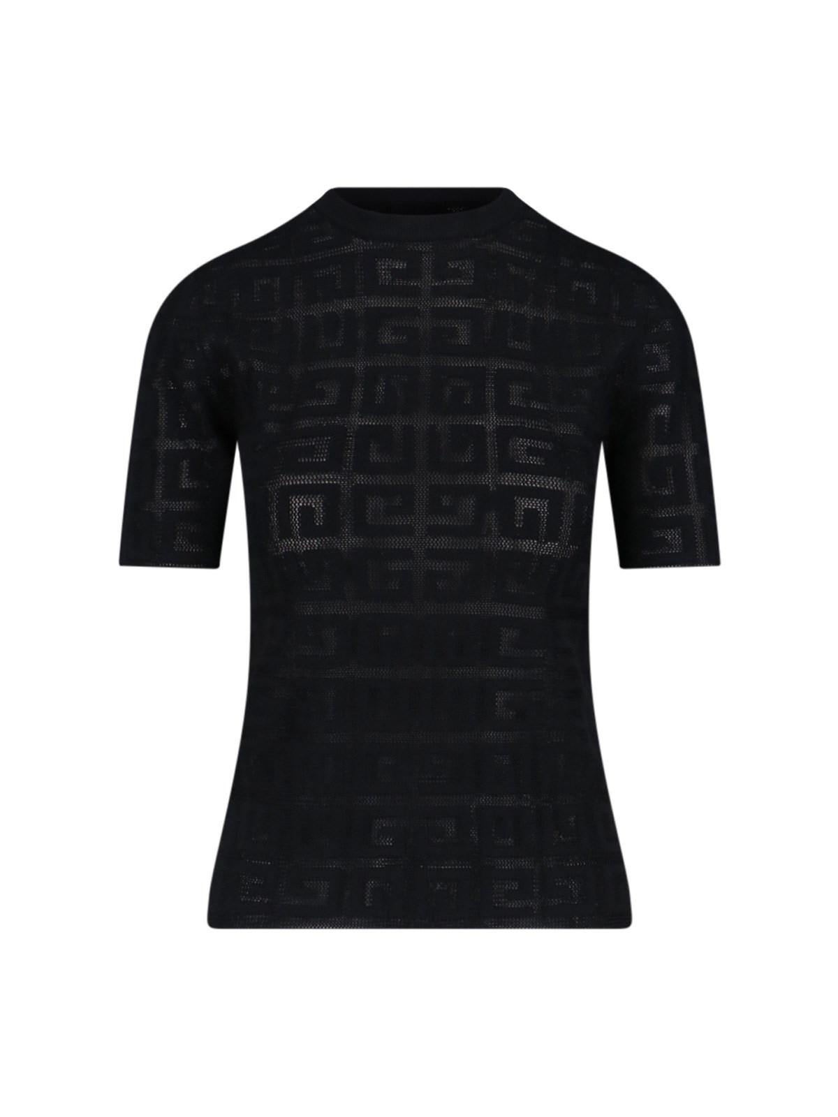 Shop Givenchy 4g Sweater In Black