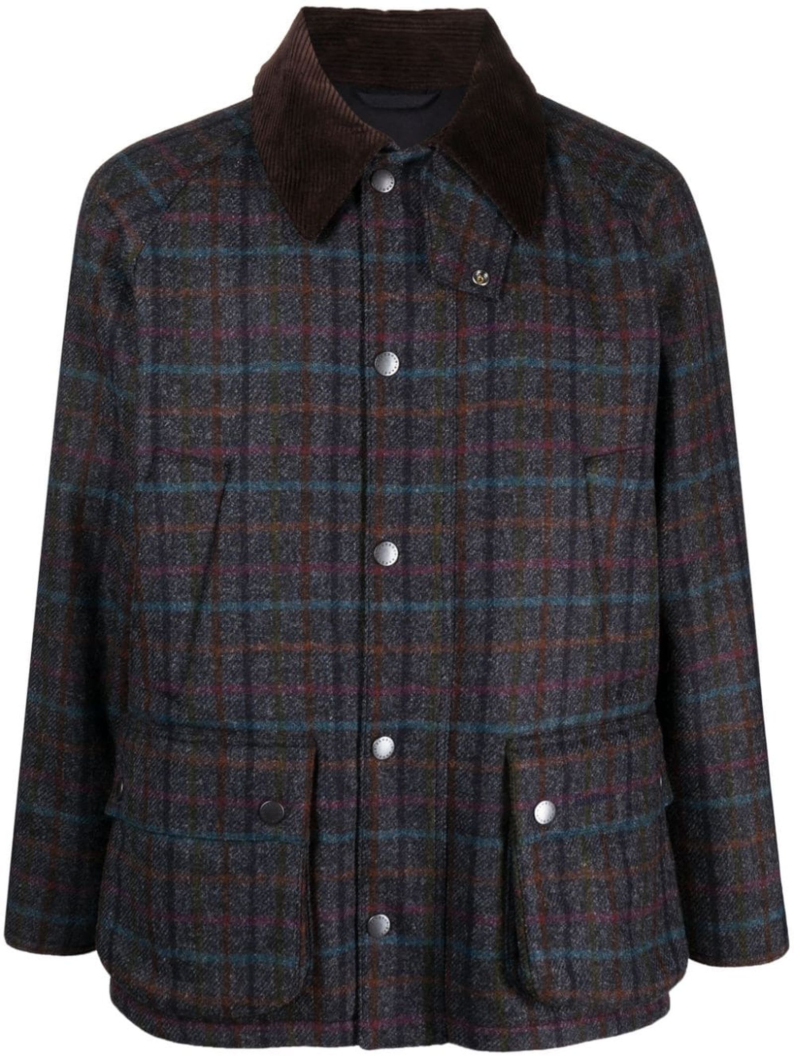 Barbour Multicolor Wool Checked Jacket