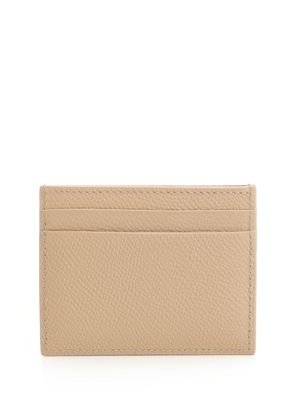 Valentino Vlogo Signature Card Holder In Neutral
