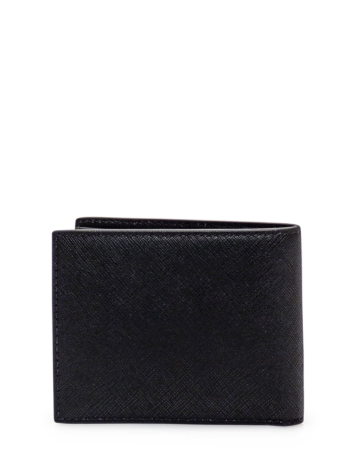 Shop Bally Leather Wallet In Black