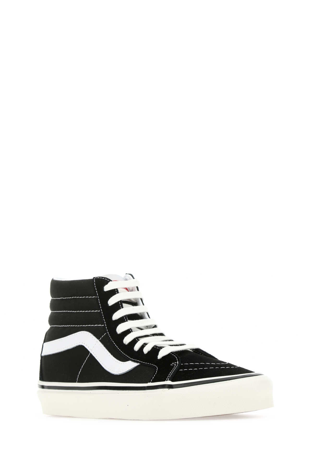 VANS BLACK CANVAS SK8-HI SNEAKERS