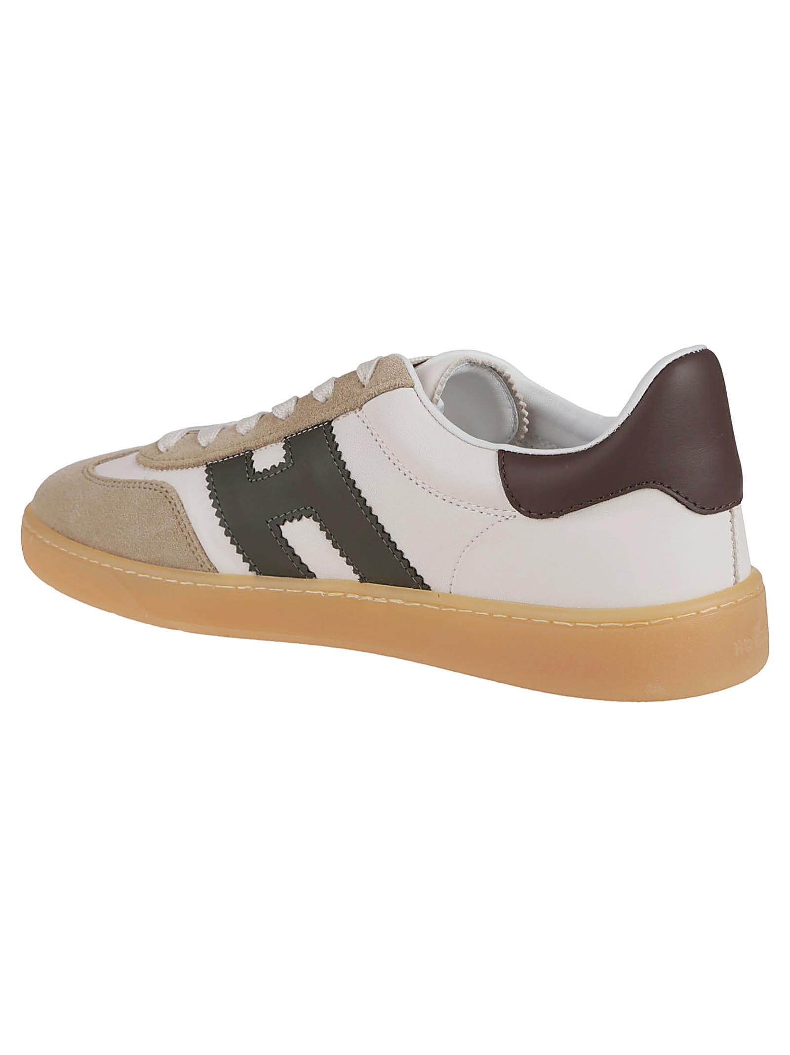 Hogan Cool Leather Low-top Sneakers In White