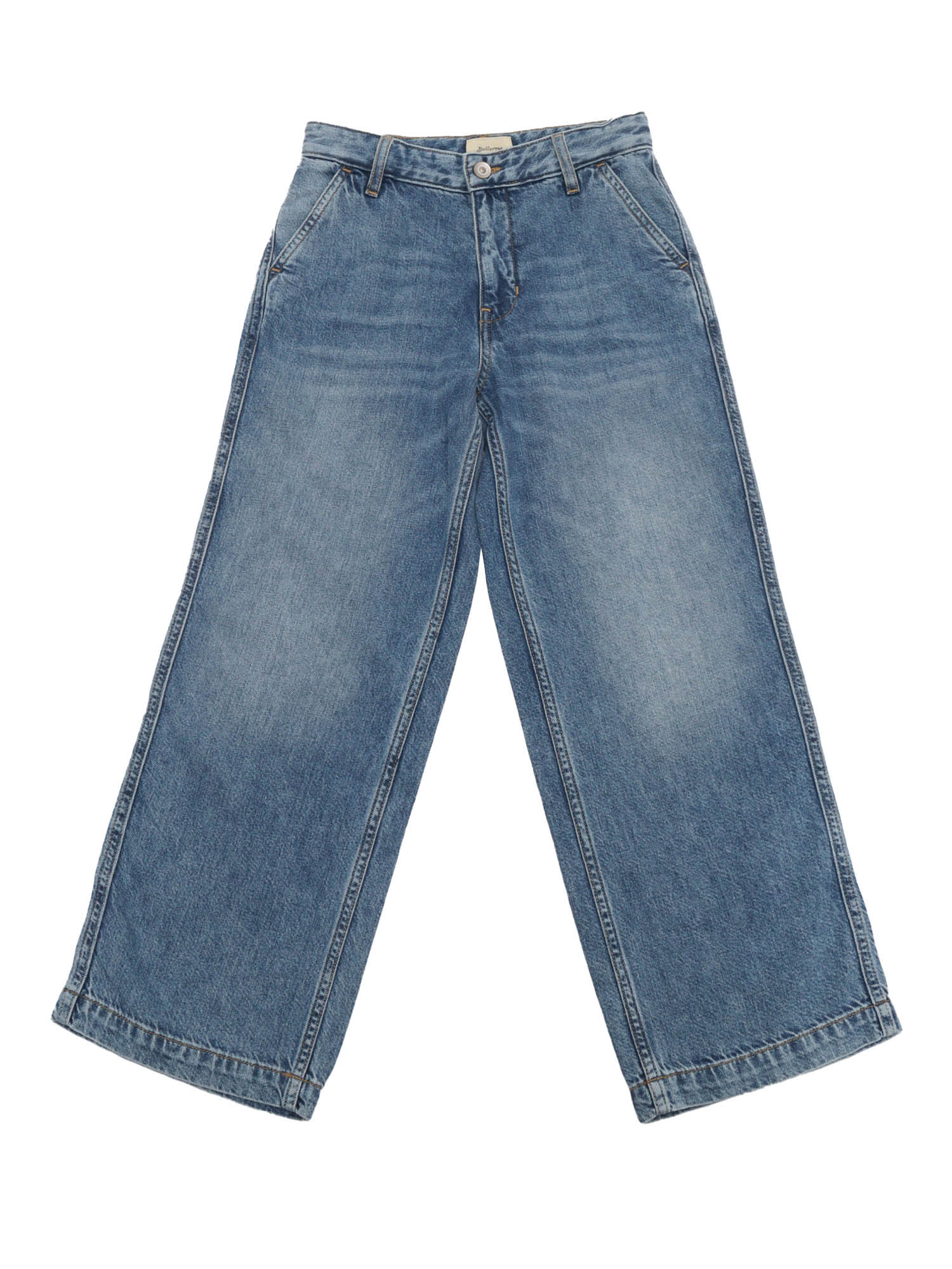 Bellerose Kristin Pocket-detail Jeans In Blue