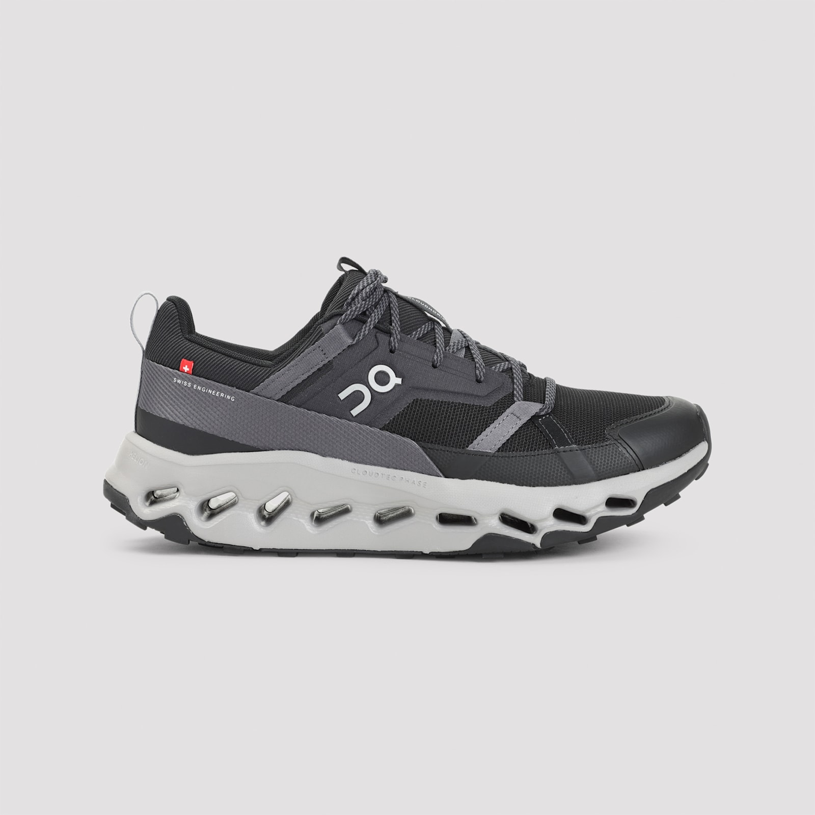On Cloudhoriz Rubber-trimmed Mesh Running Sneakers In Gray