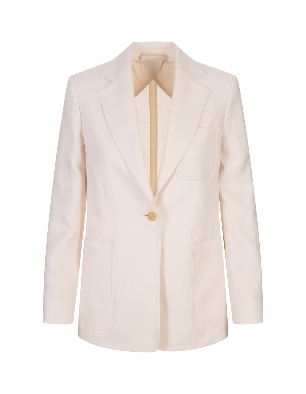 Ivory White Boemia Jacket