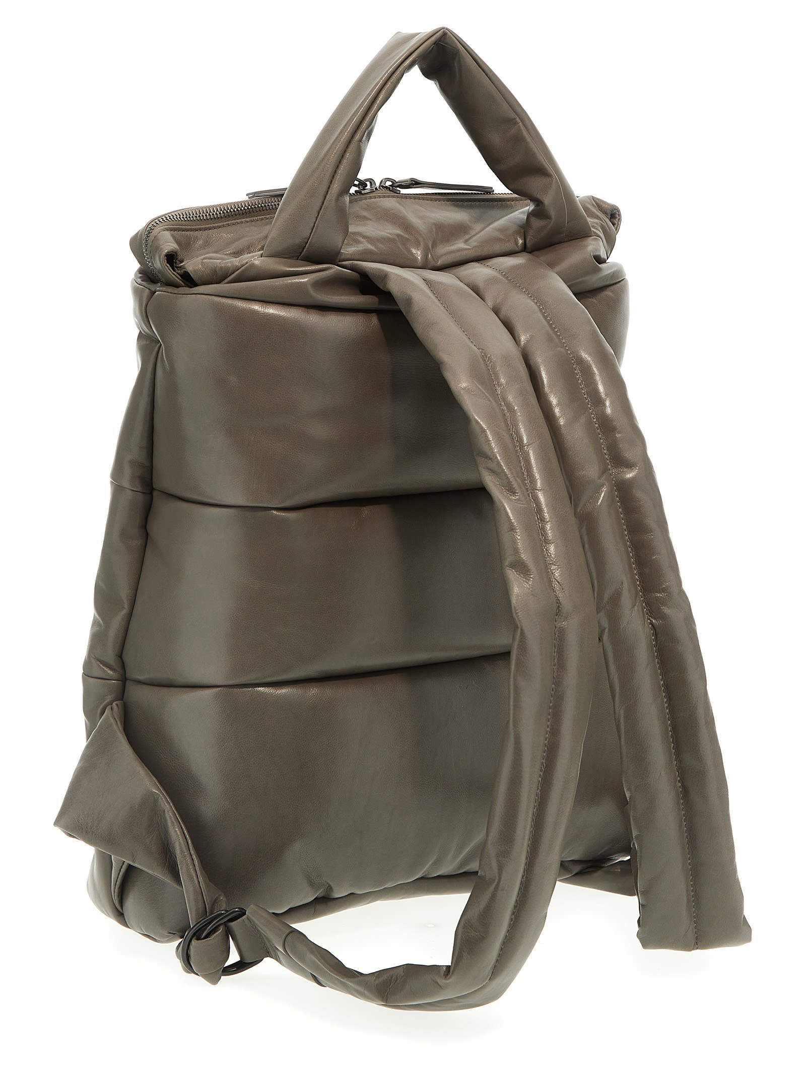 Shop Marsèll Trapuntata Backpack In Gray