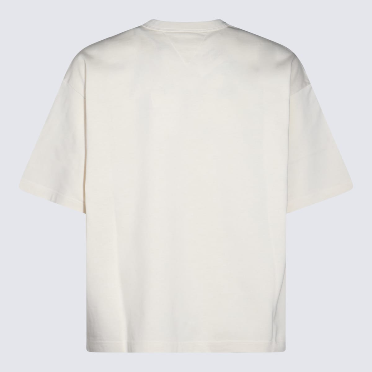 Shop Bottega Veneta White Cotton T-shirt In Soap