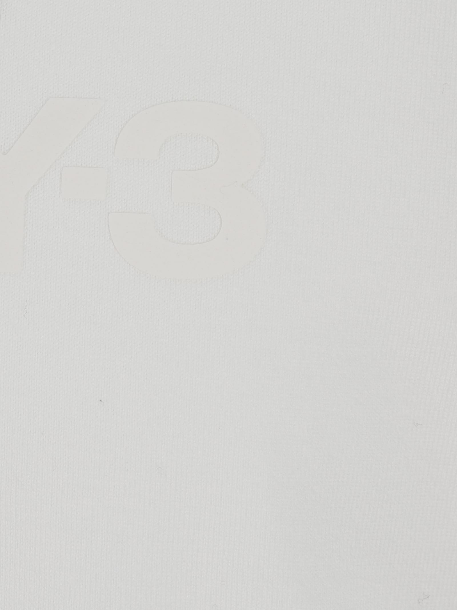 Y-3 Slim Short Sleeve T-shirt In White