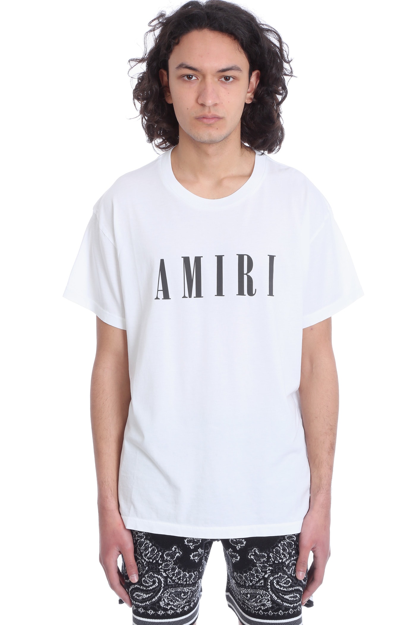 AMIRI T-shirt In White Cotton