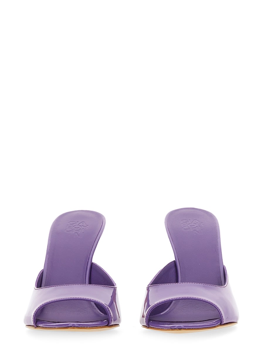 Shop Gia Borghini Sandal Perni 04 In Purple