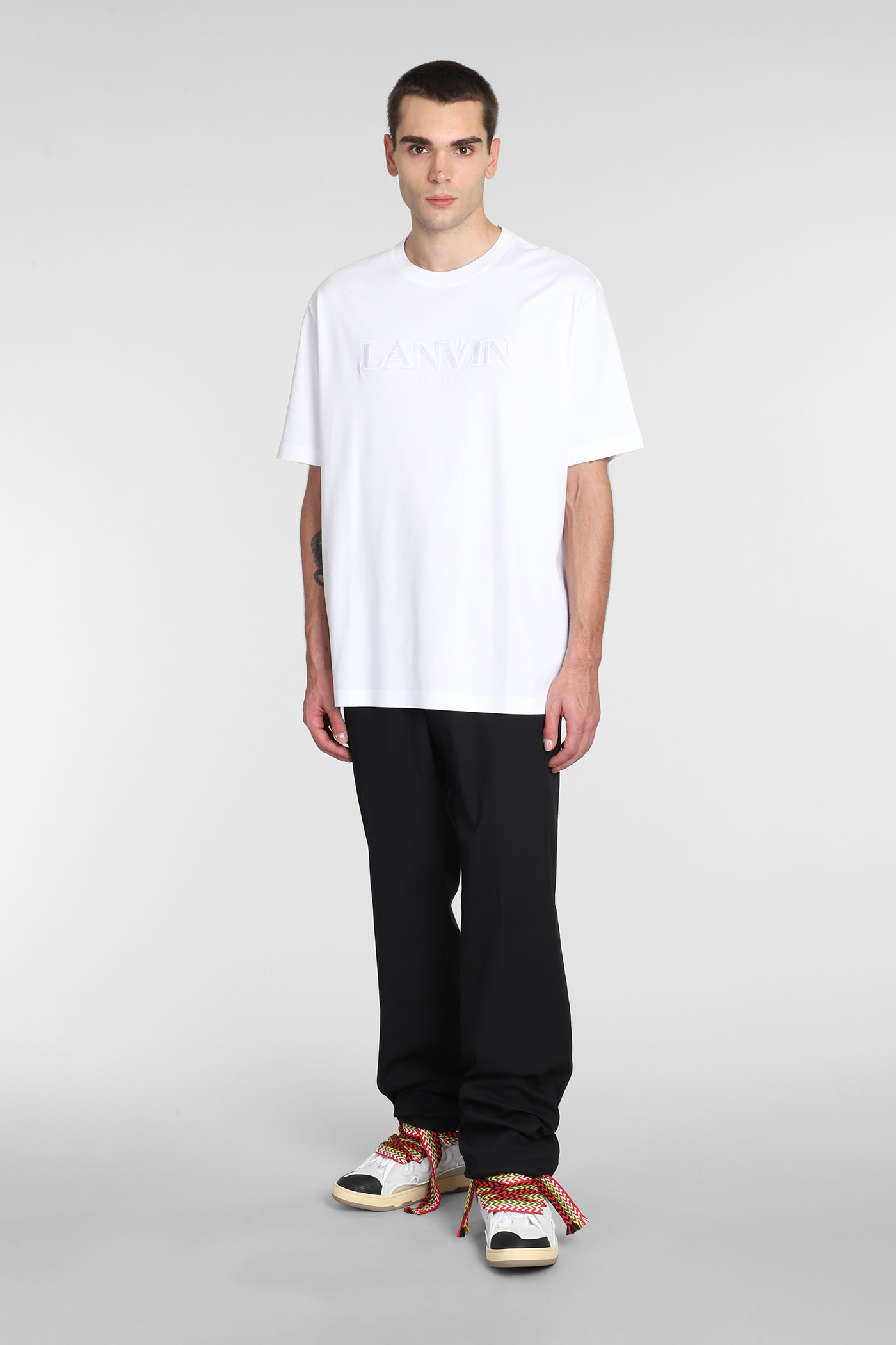 Shop Lanvin T-shirt In White Cotton