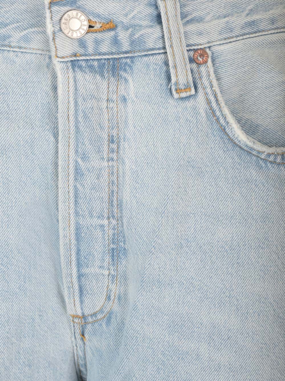 Shop Agolde Low Slung Baggy Jeans In Fragment (bleached Pale Ind)